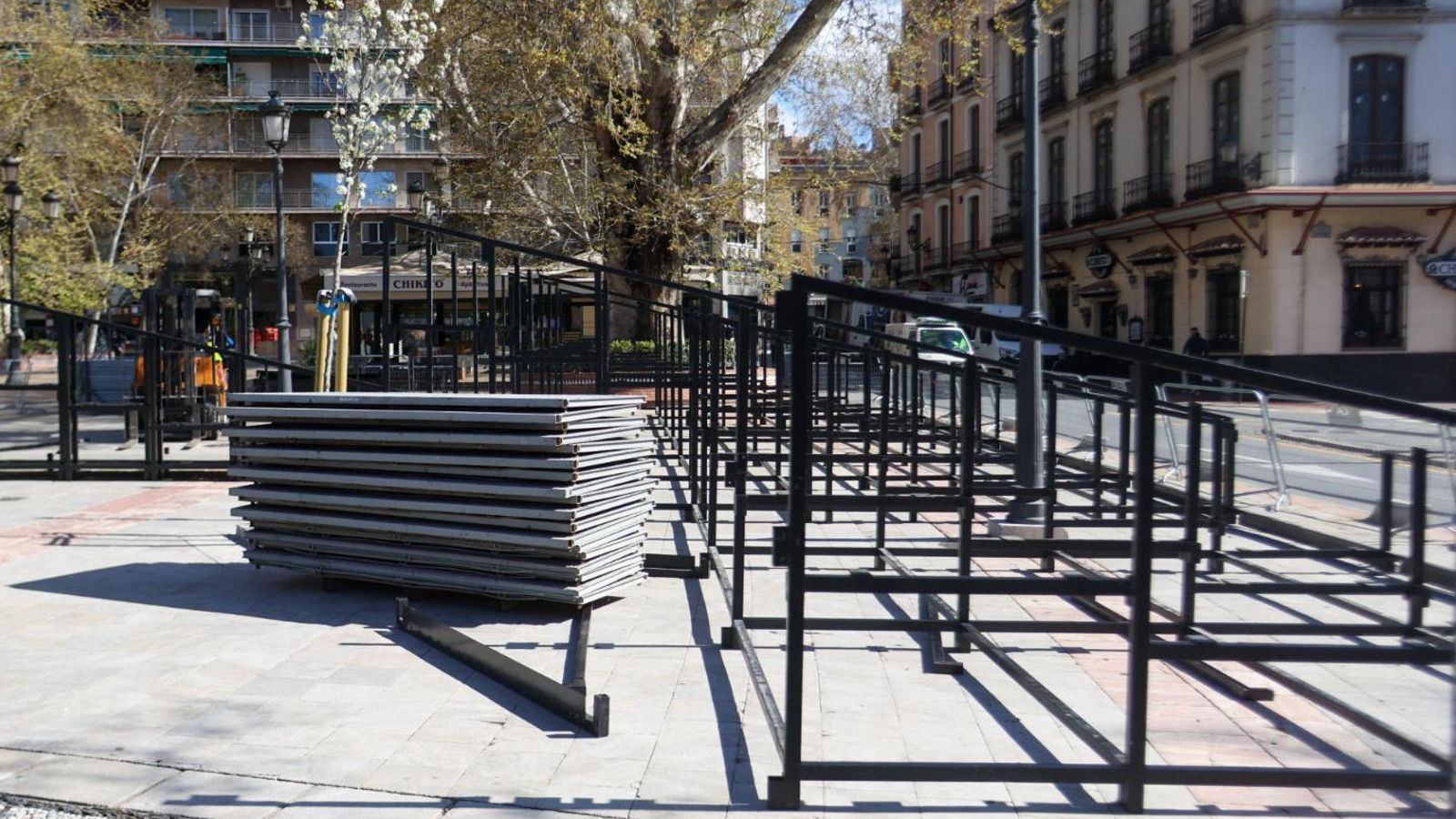 Los trabajos han comenzado en la parte de arriba, junto al Campillo.