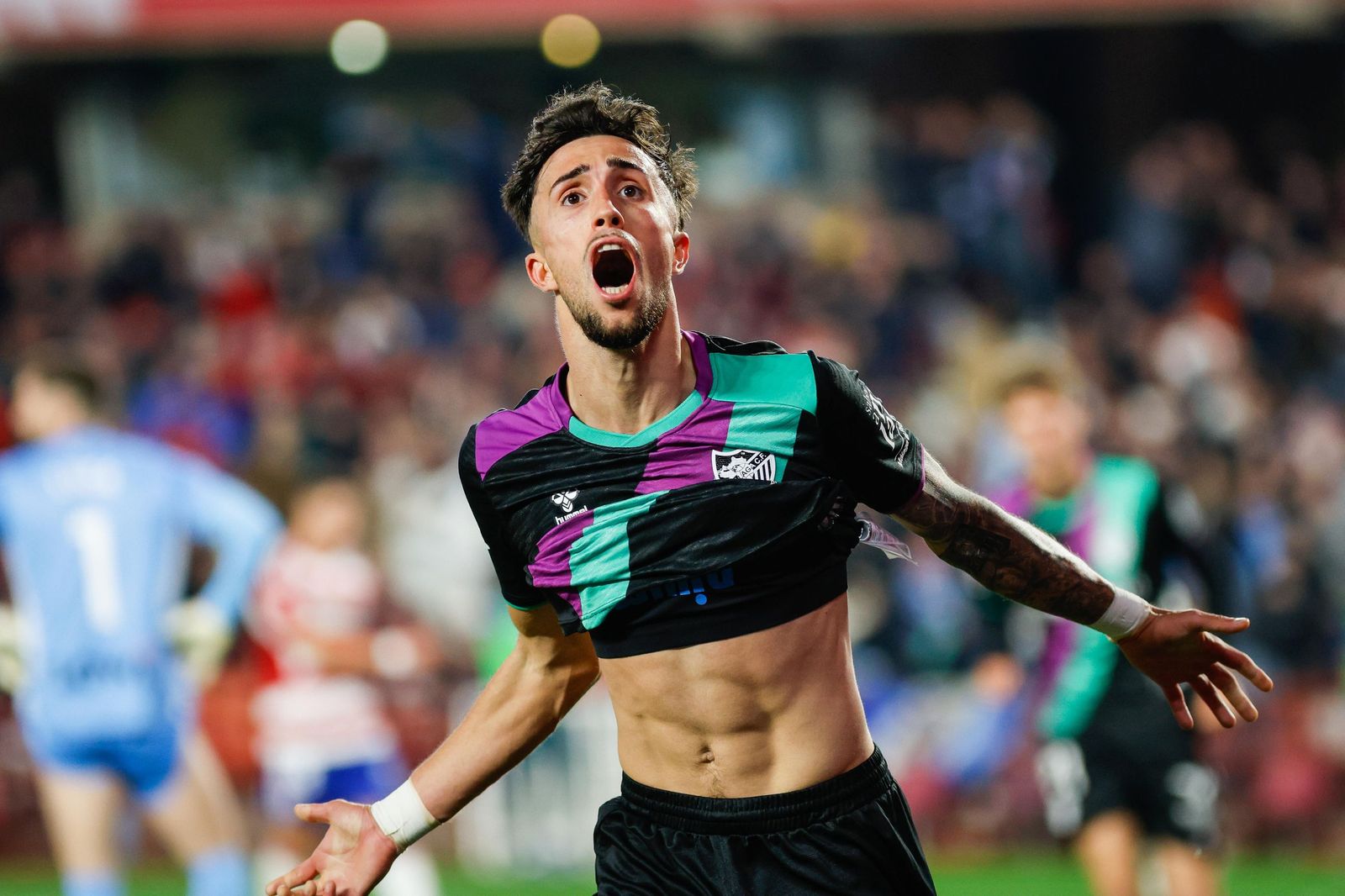 David Larrubia celebra.