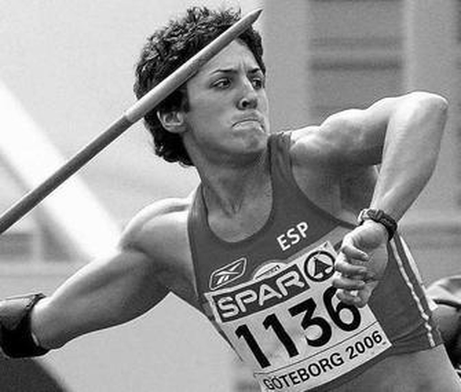 Chilla, cuando ganó la medalla de bronce en el Europeo de Goteborg.