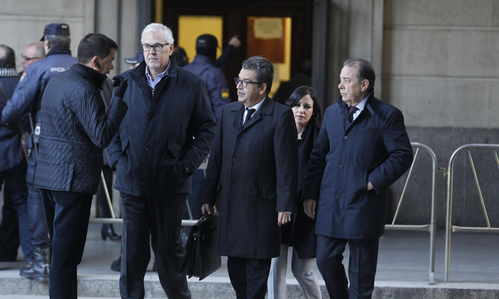 Primera sesión del juicio de los ERE