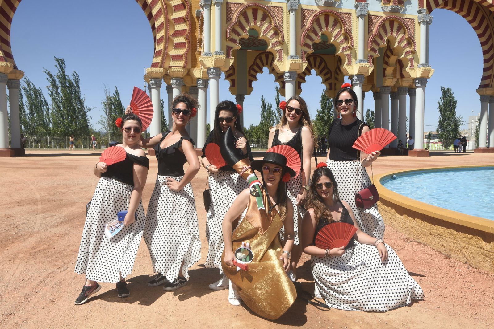 Las fotografías del viernes de Feria