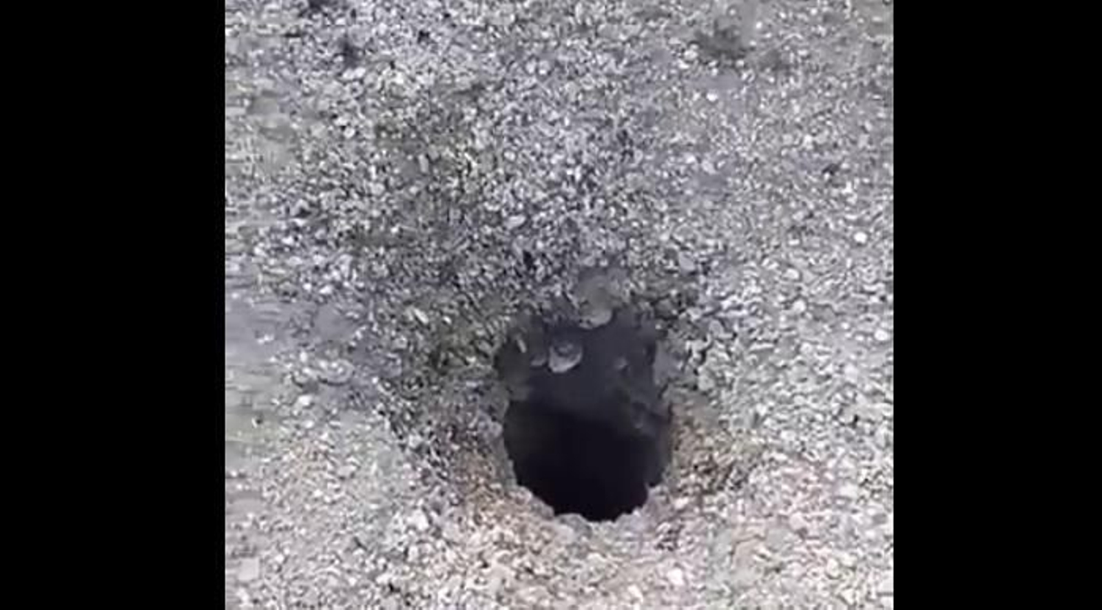 El pozo hallado en la localidad granadina de Ácula