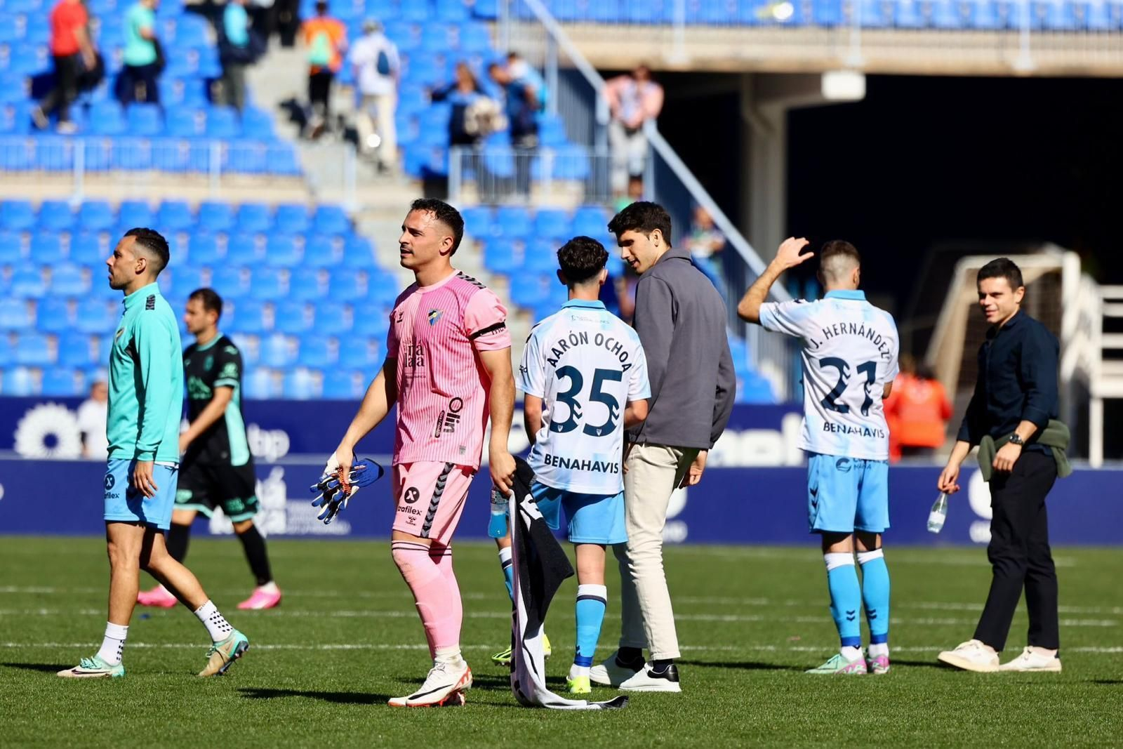 El Málaga CF - Atlético Baleares, en fotos