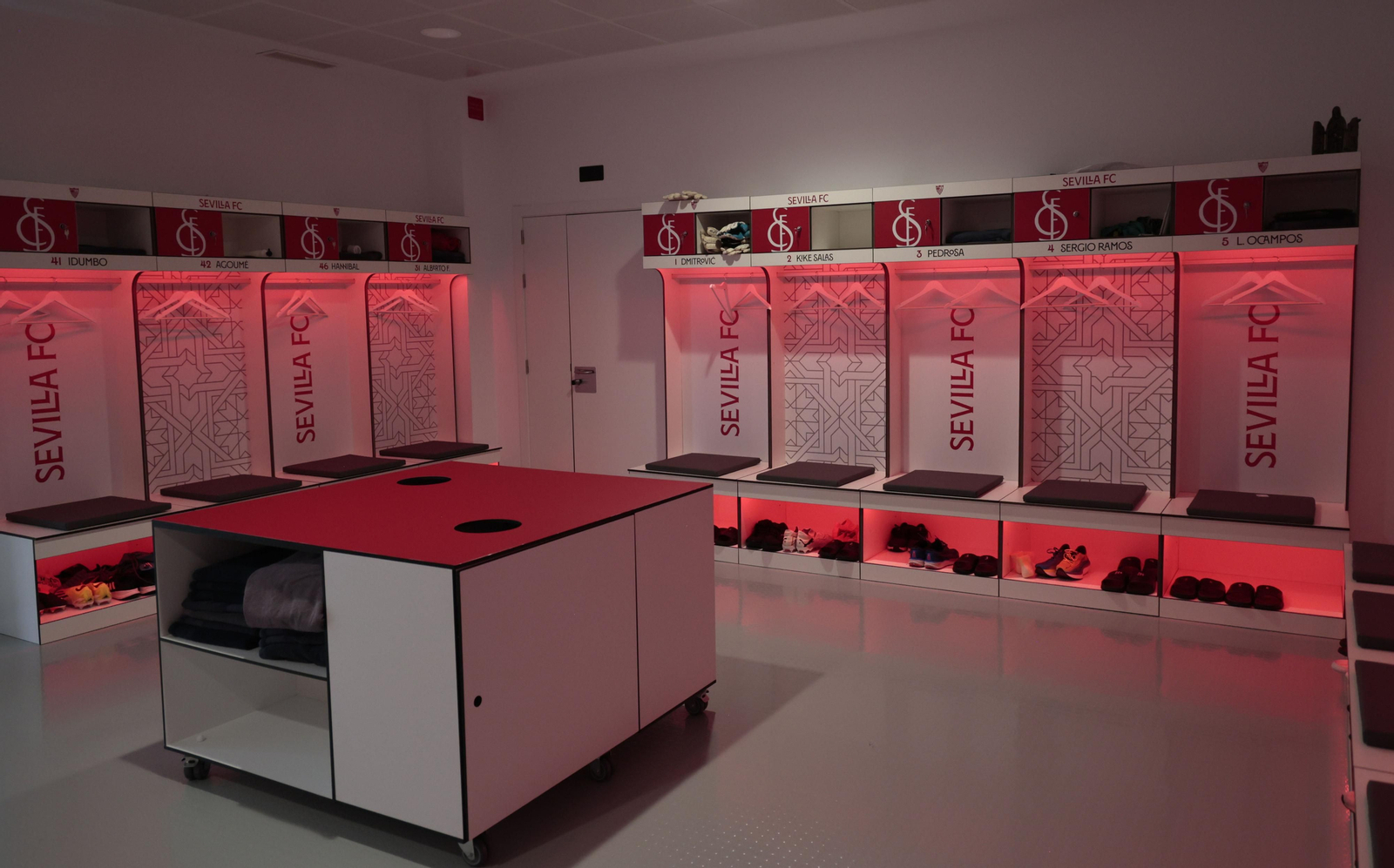 Imágenes de las nuevas instalaciones de la ciudad deportiva del Sevilla Fc