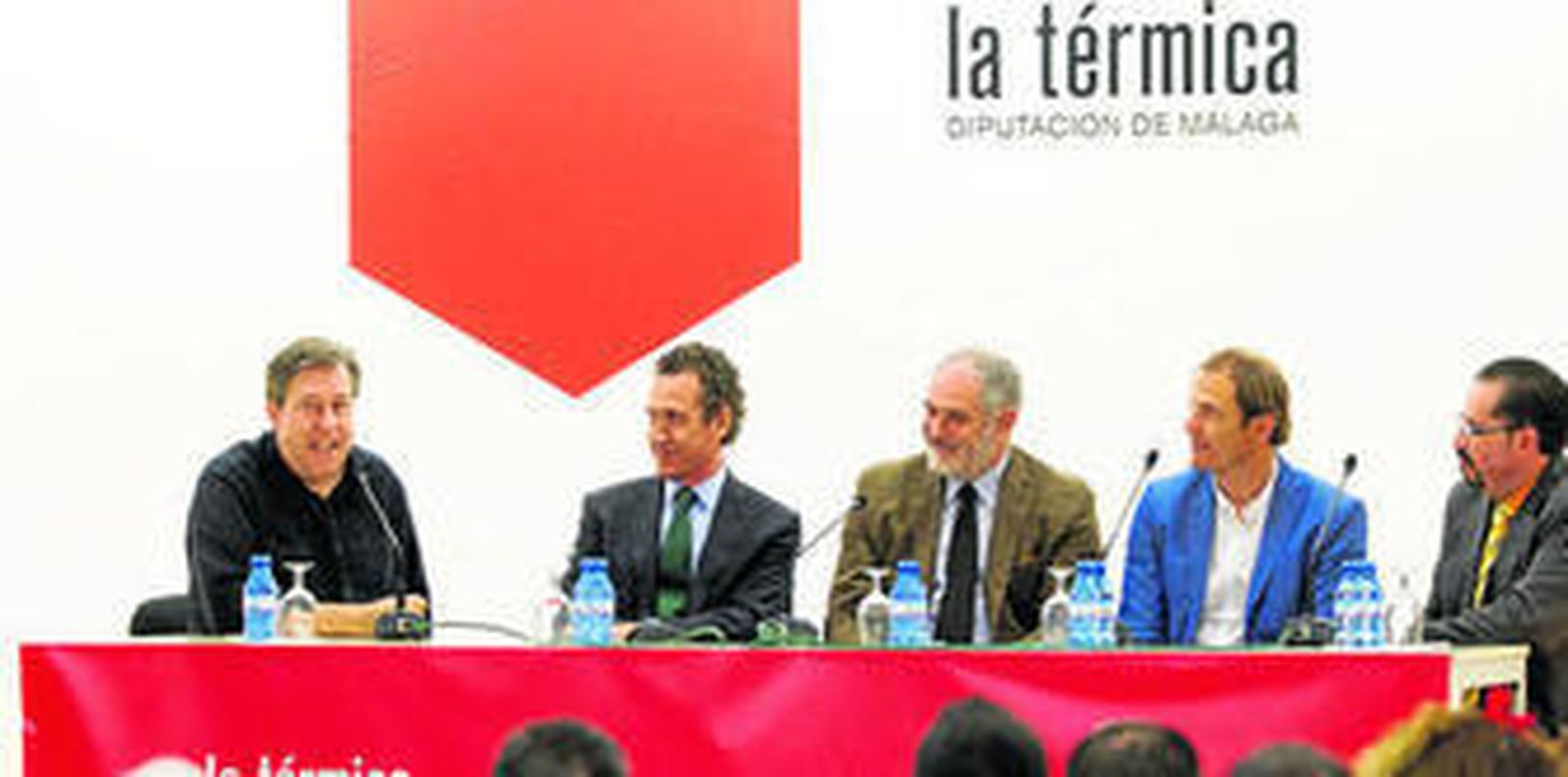 Imagen de la charla celebrada en La Térmica.