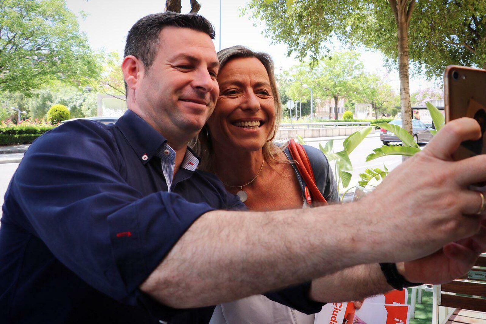 Sergio Romero e Isabel Albás