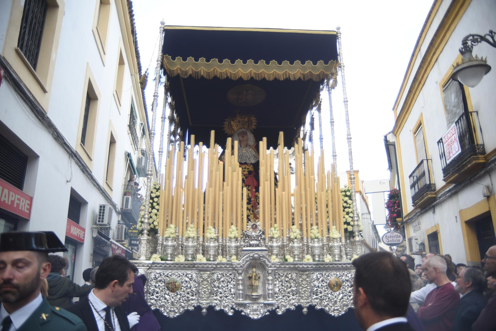 Las imágenes de la hermandad del Calvario el Miércoles Santo en Córdoba