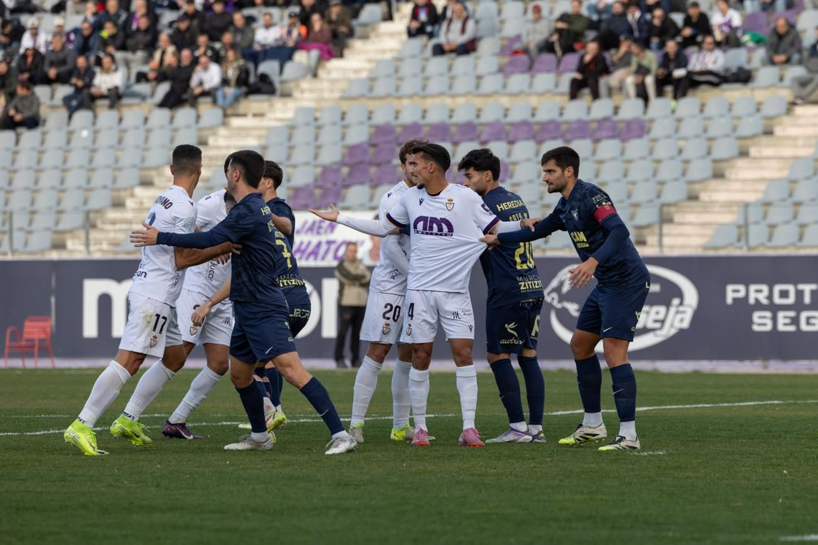 La dura derrota del Real Jaén ante el UCAM Murcia