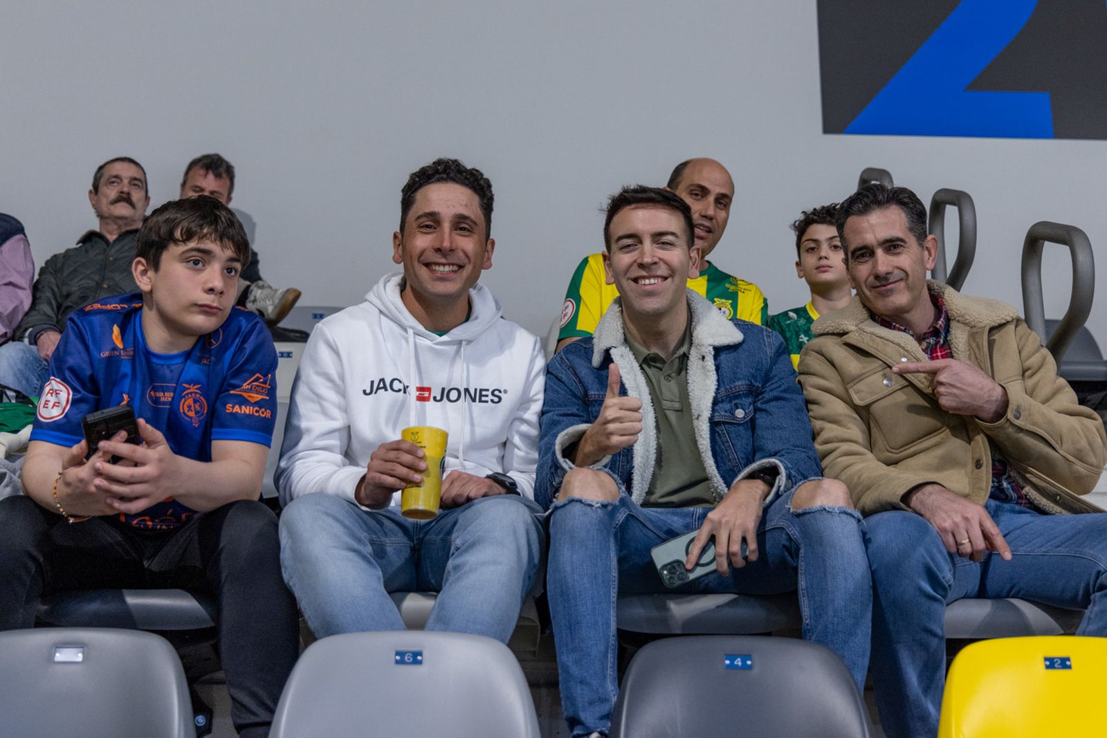 Las mejores imágenes de las tablas entre Jaén Paraíso Interior FS y Noia Portus Apostoli