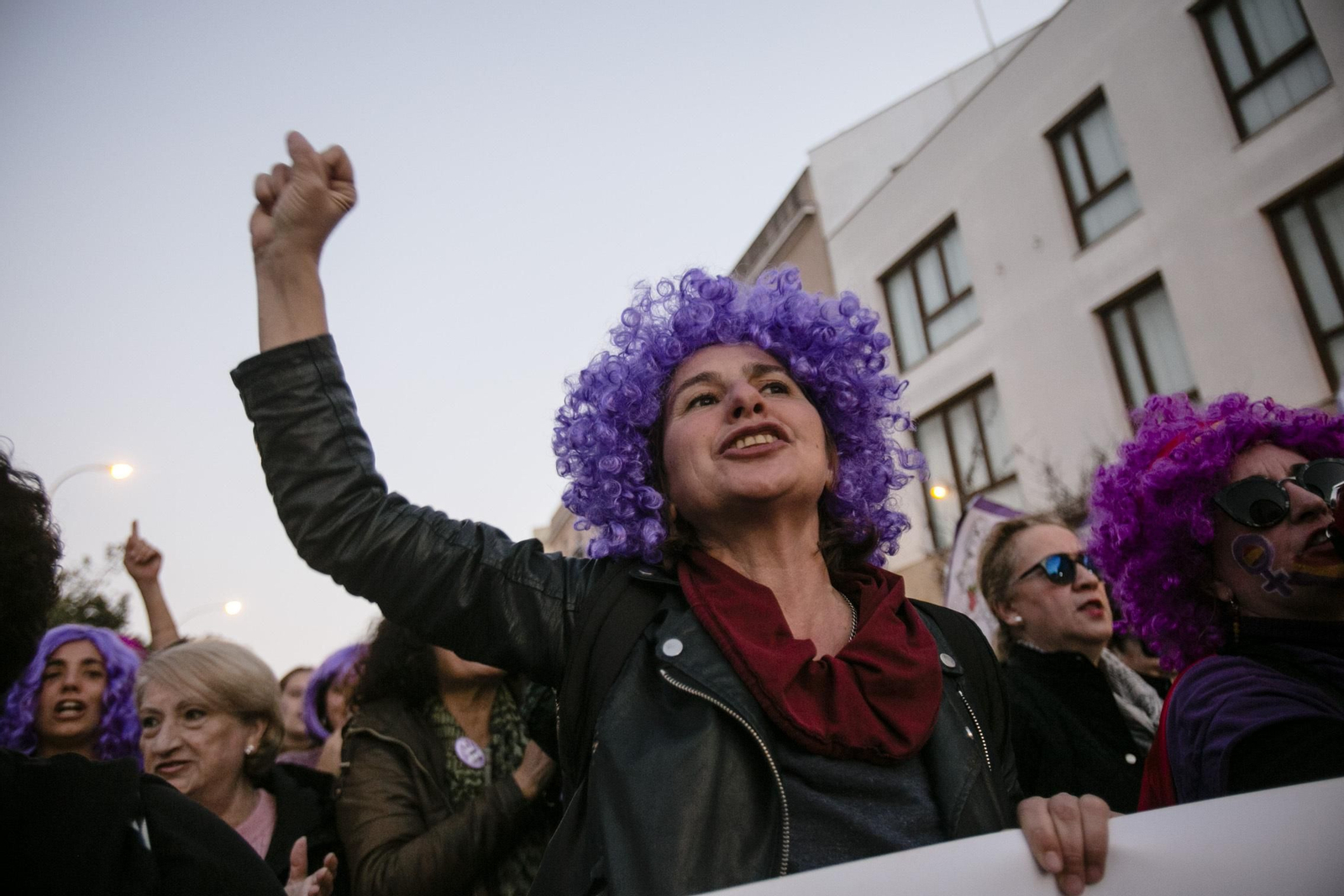Miles de personas acudieron a  la gran manifestación del 8-M