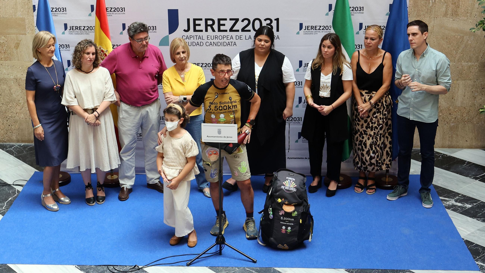 Reto solidario por el cáncer infantil ‘5.500 km por una sonrisa’