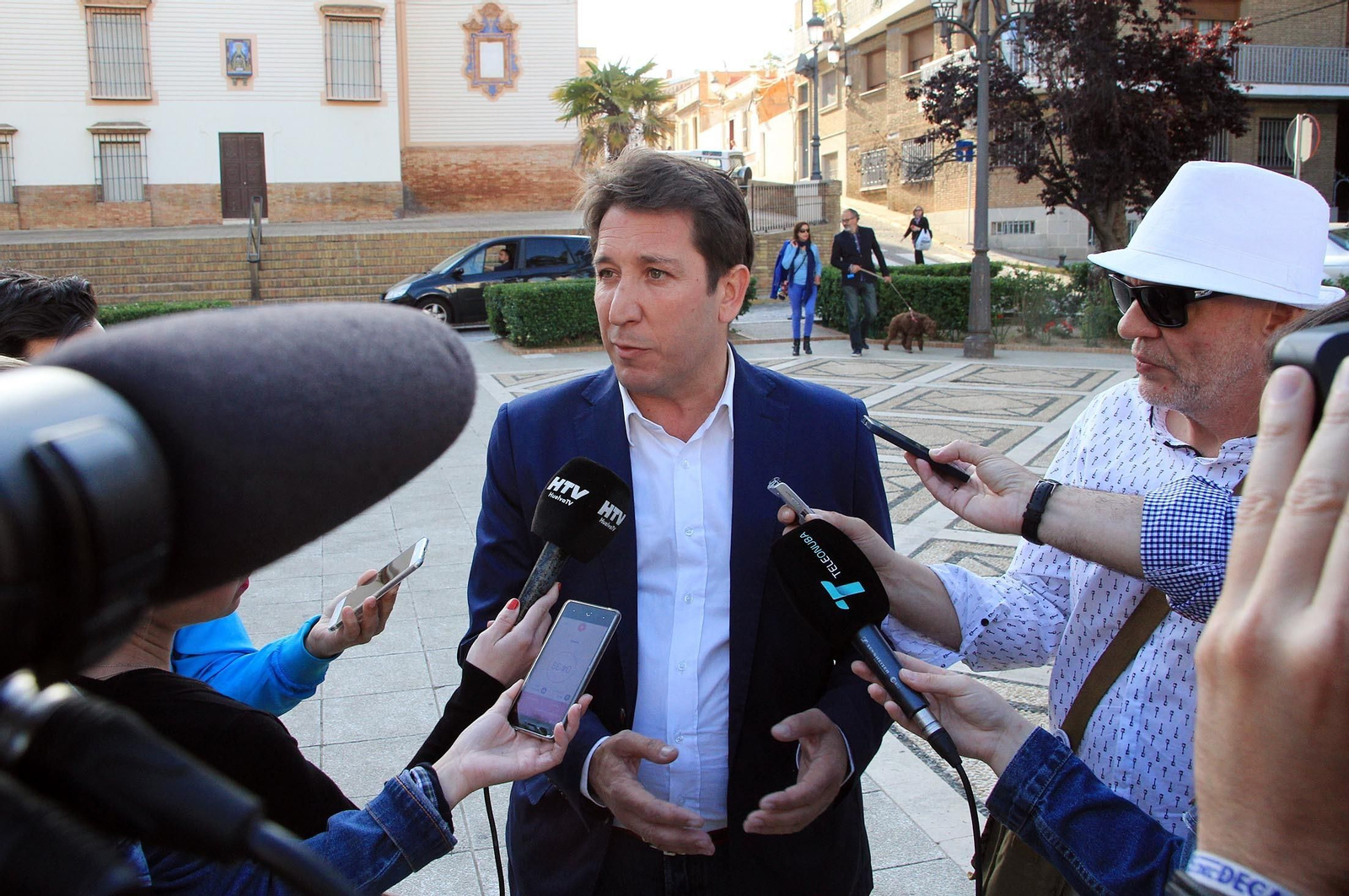 Imágenes de la presentación de "Creo en Huelva", nuevo partido de Ruperto Gallardo y Enrique Figueroa