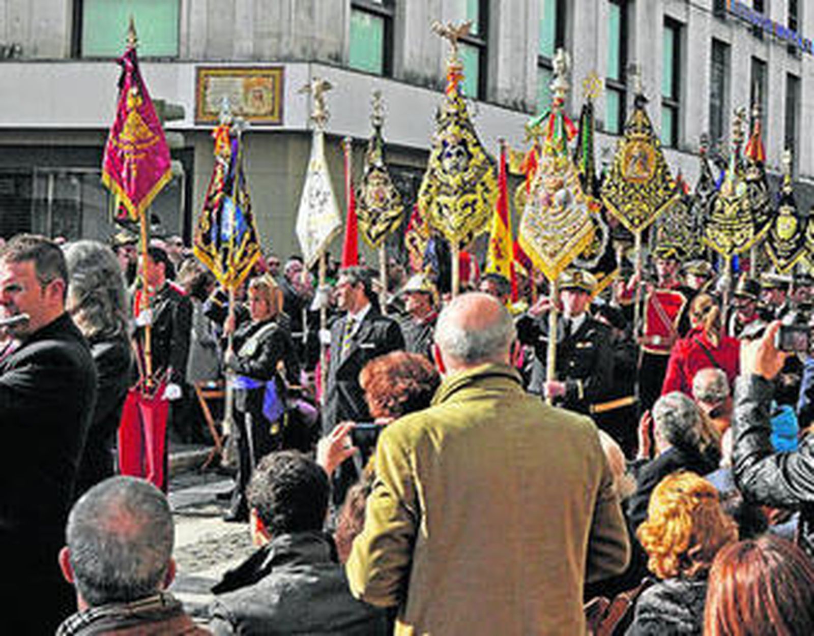 Desfile del II Congreso de Bandas celebrado en 2011.