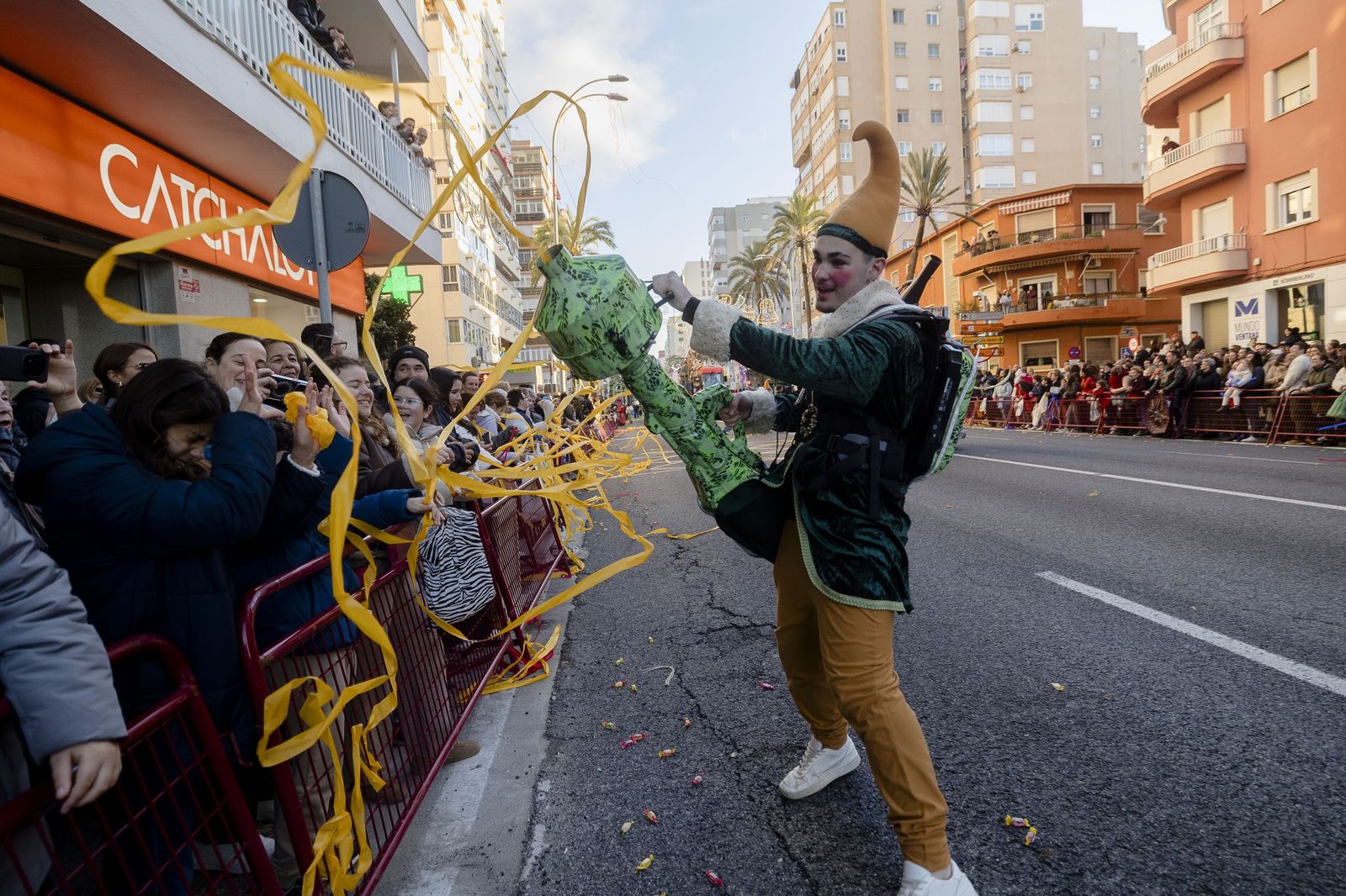 Las imágenes de la cabalgata de SS.MM. los Reyes Magos en Cádiz