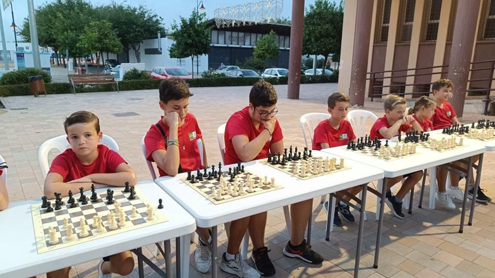 La simultánea de ajedrez de Villa del Río