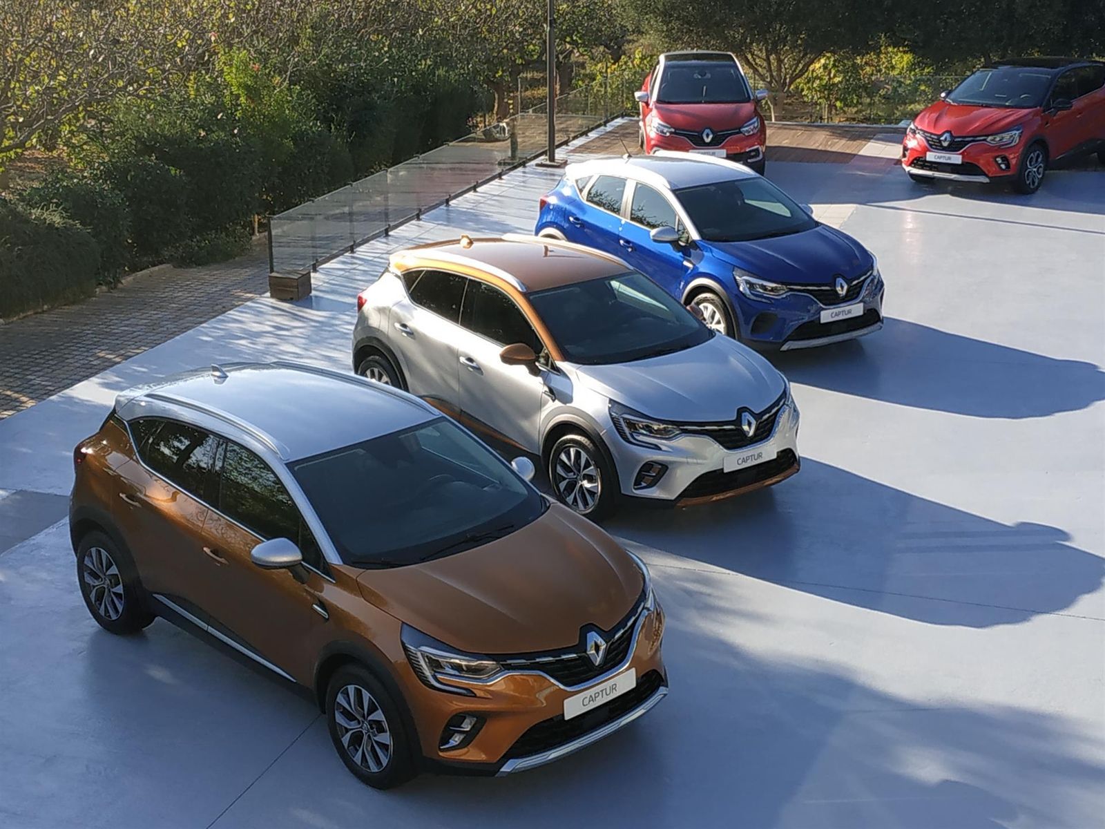 Gama de modelos de la marca Renault.