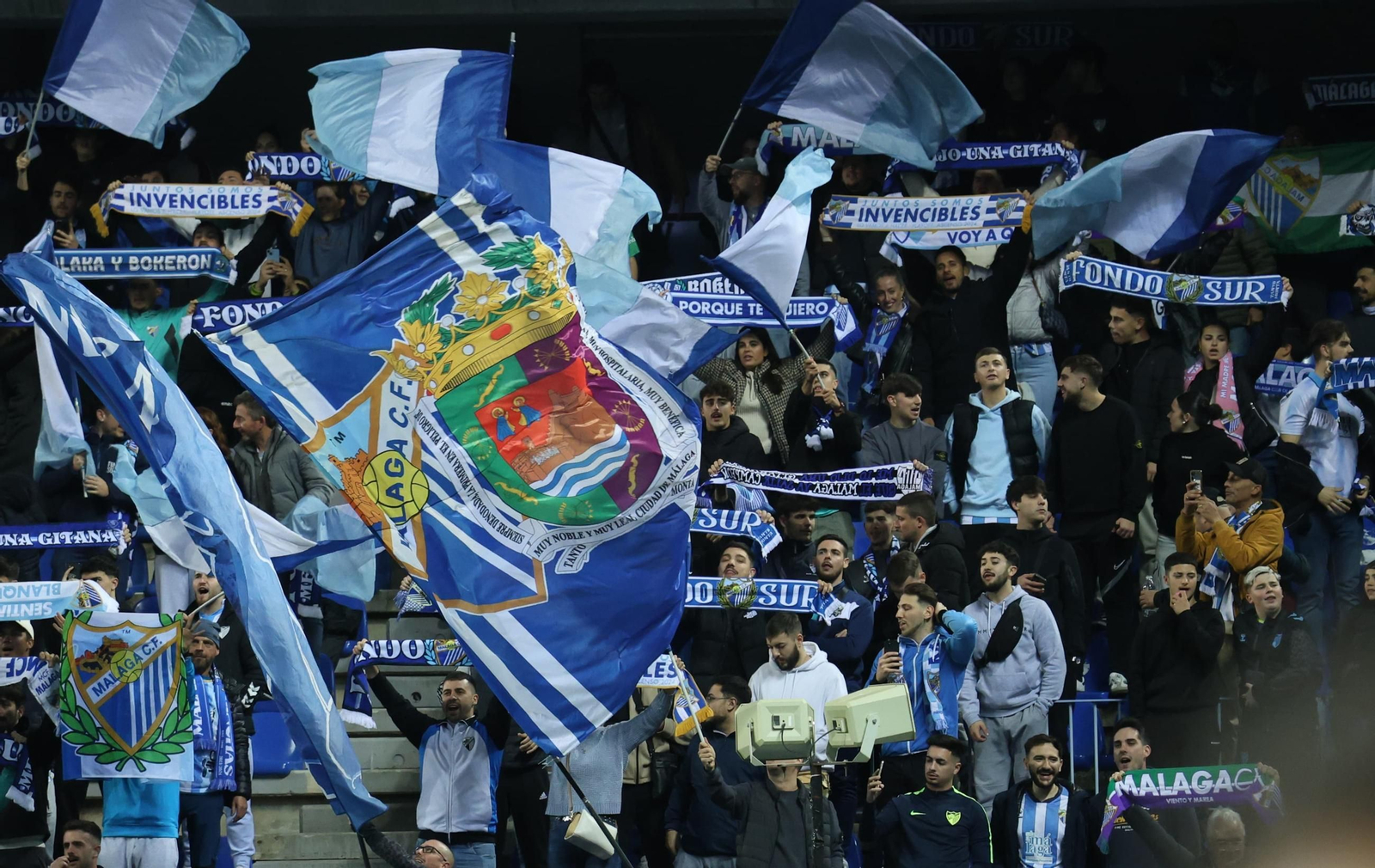 Búscate en las gradas de La Rosaleda en el Málaga-Tenerife