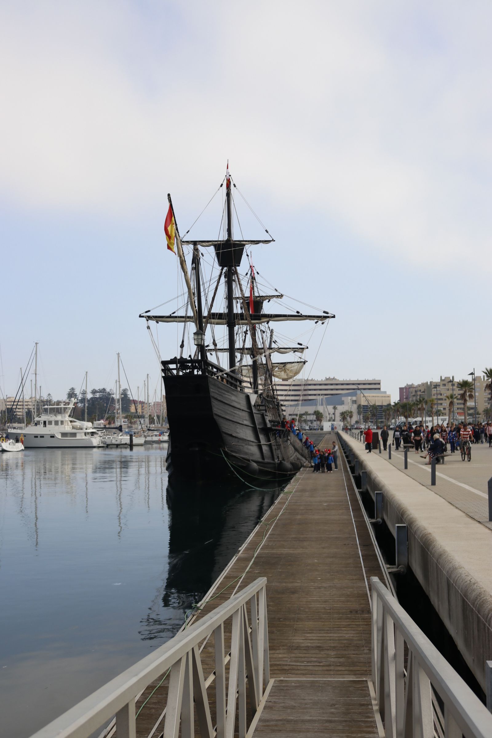 La nao 'Victoria' en La Línea