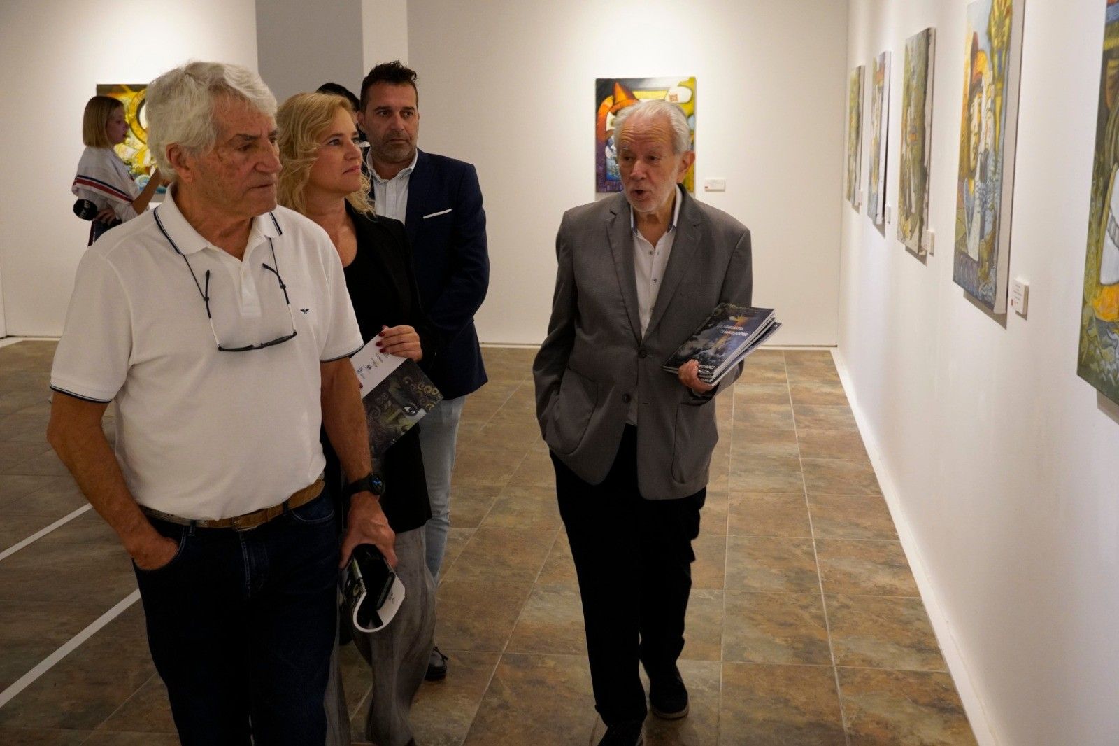 Visita guiada de Norberto Nunes.