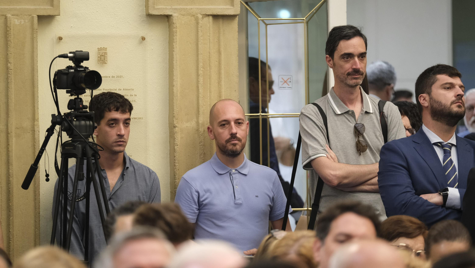 Imágenes del acto de constitución de la Diputación de Almería