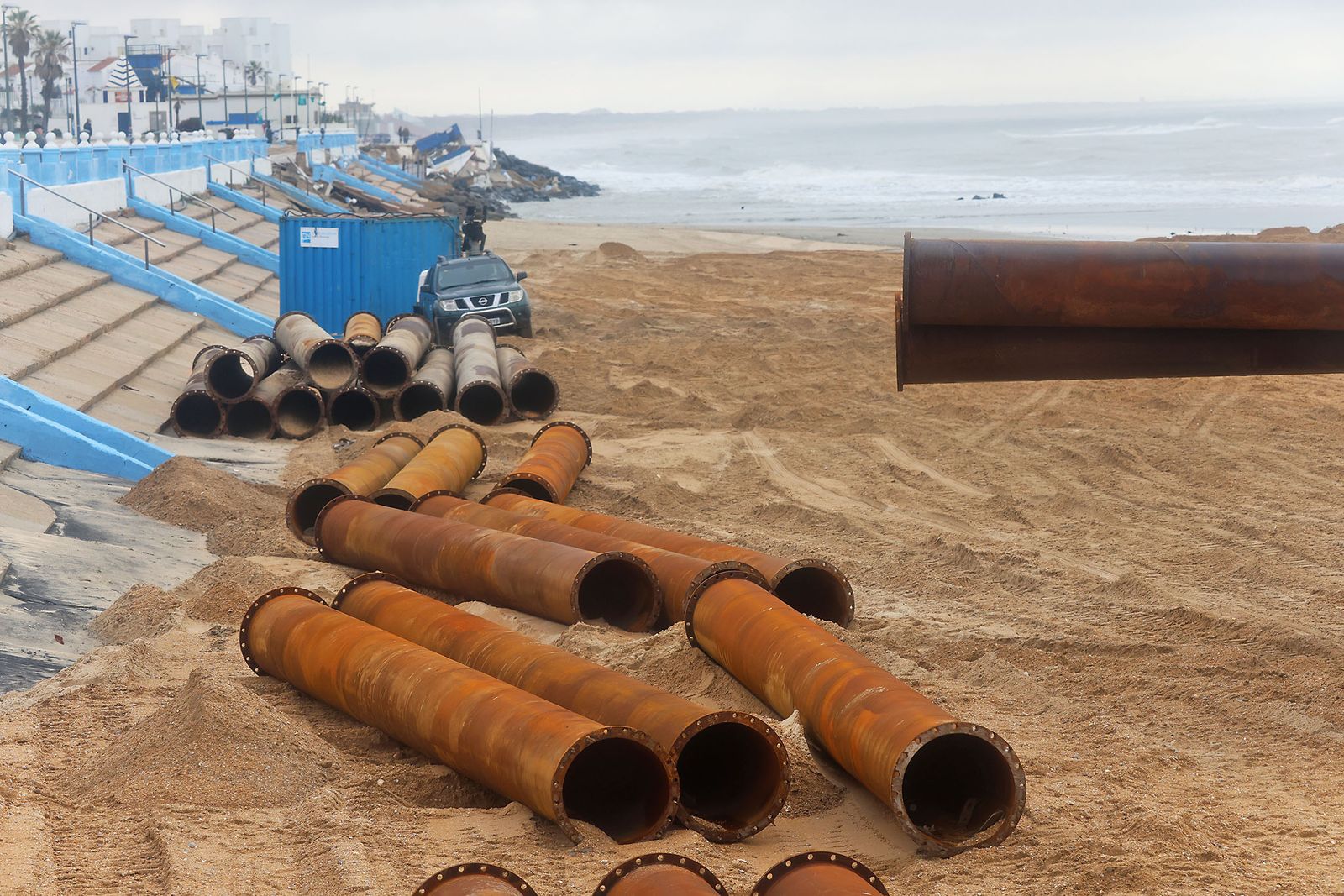 Las fotografías de los daños en Matalascañas