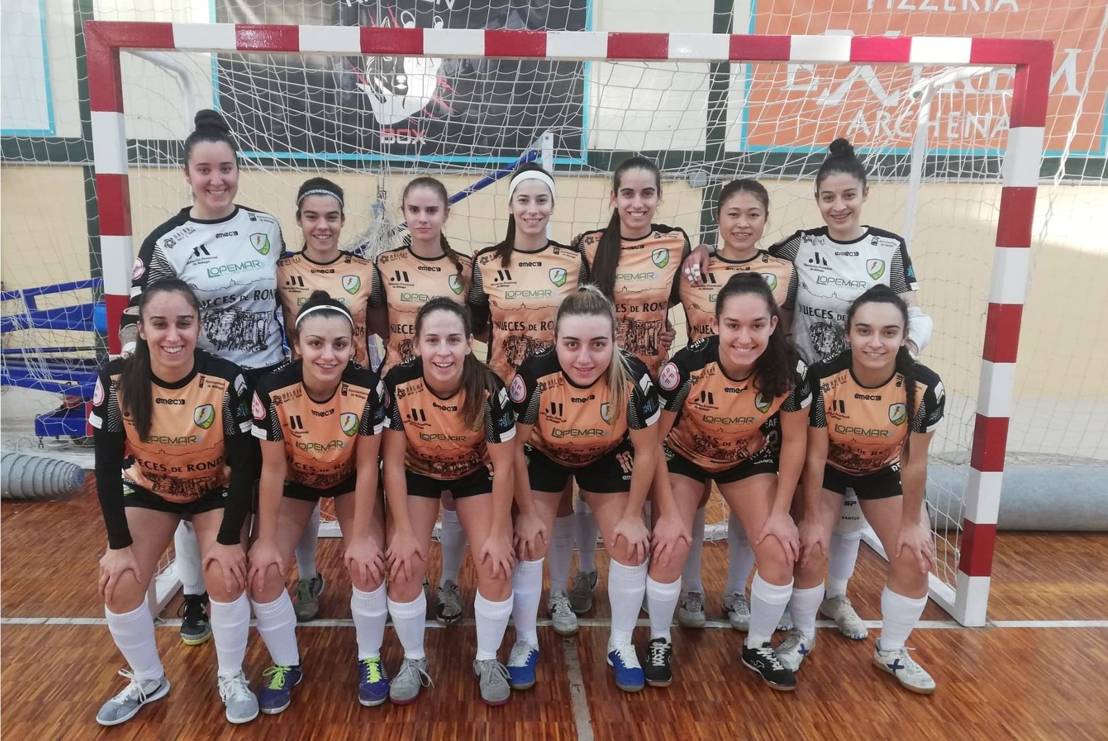 Equipo del Nueces de Ronda.