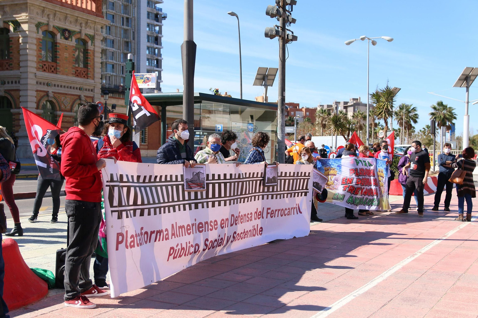 Fotogalería de la visita del ministro Ábalos a Almería