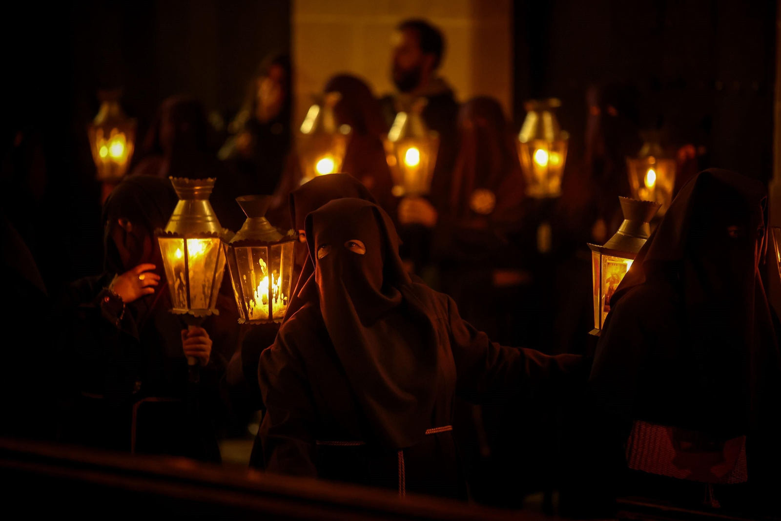 Madrugada del Viernes Santo en Jerez: imágenes de la Noche de Jesús