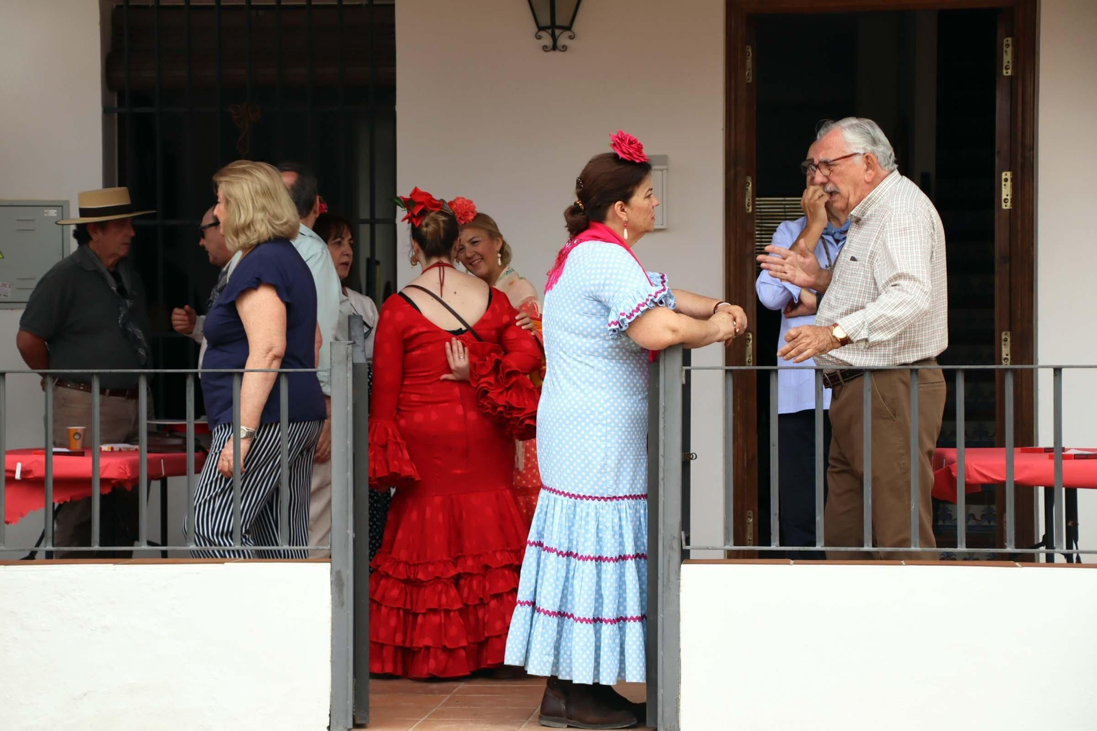 Así se vive la romería en las casas de la aldea