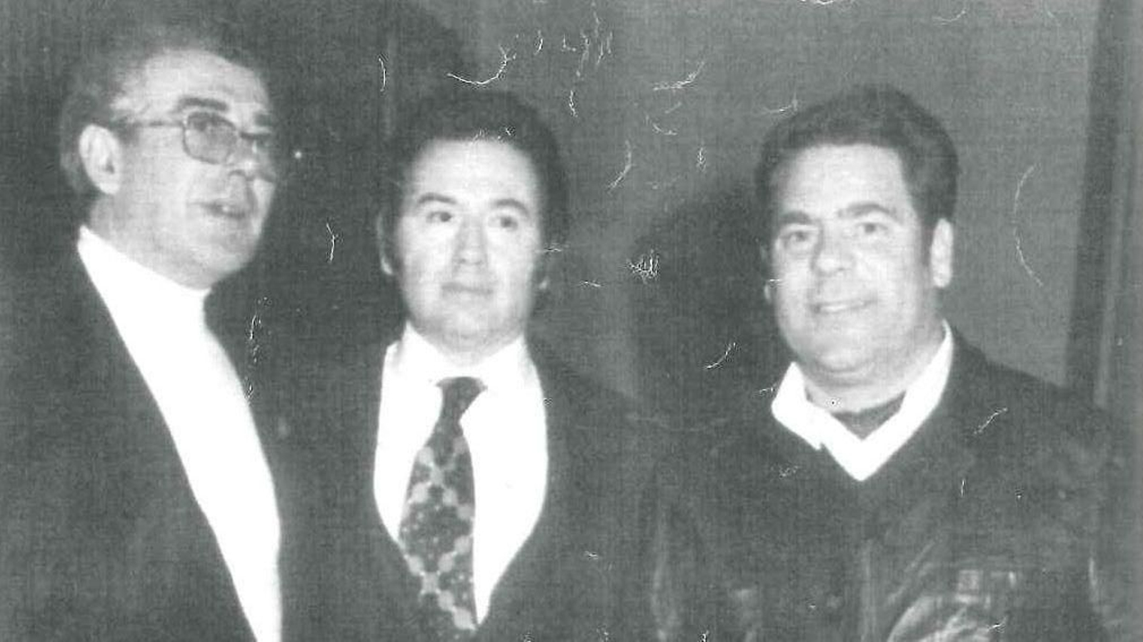 Antonio Vinaza ‘Niño de la Rosa’, Antonio Fernández ‘Fosforito’, y Félix Rodríguez, en el año 1973.