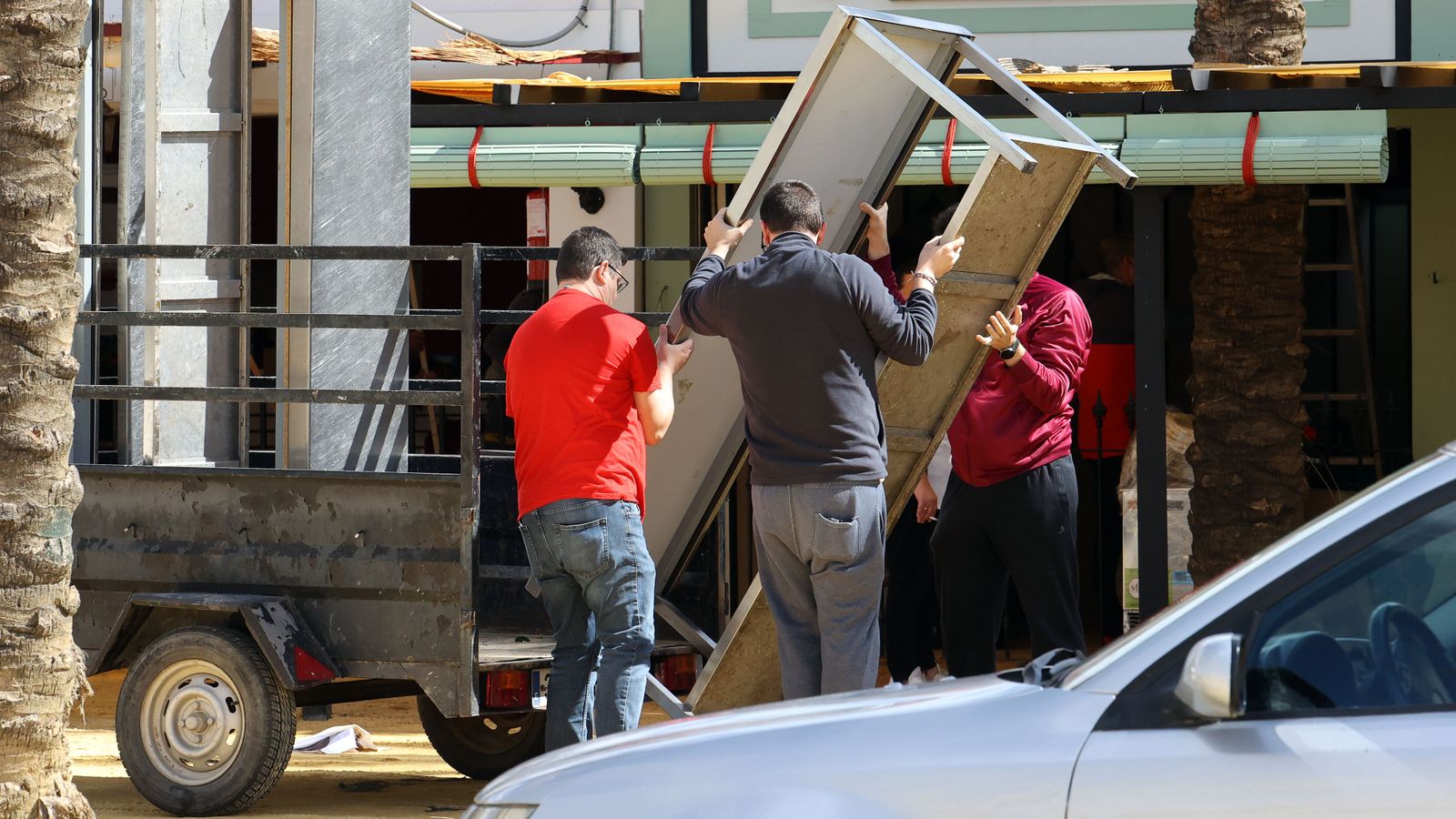 Preparativos en la Feria del Caballo 2024 de Jerez