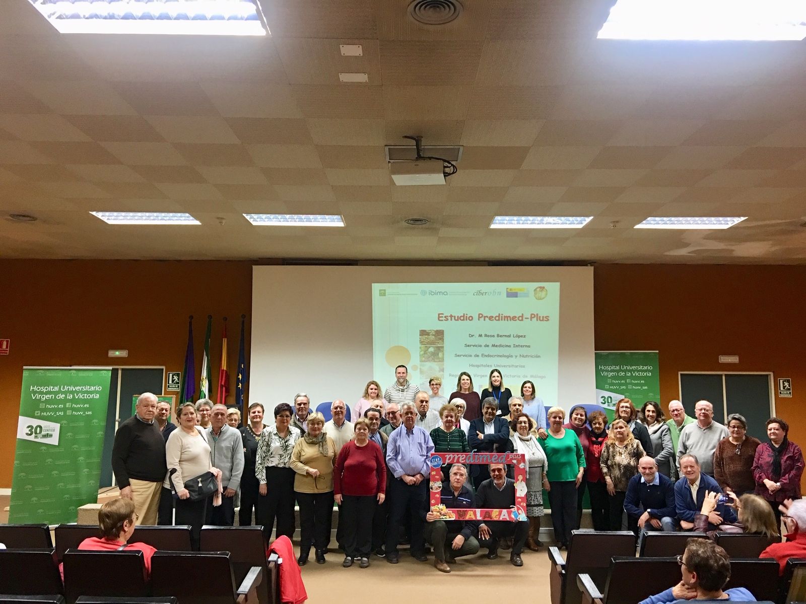 Pacientes y profesionales del Clínico que participan en el estudio.