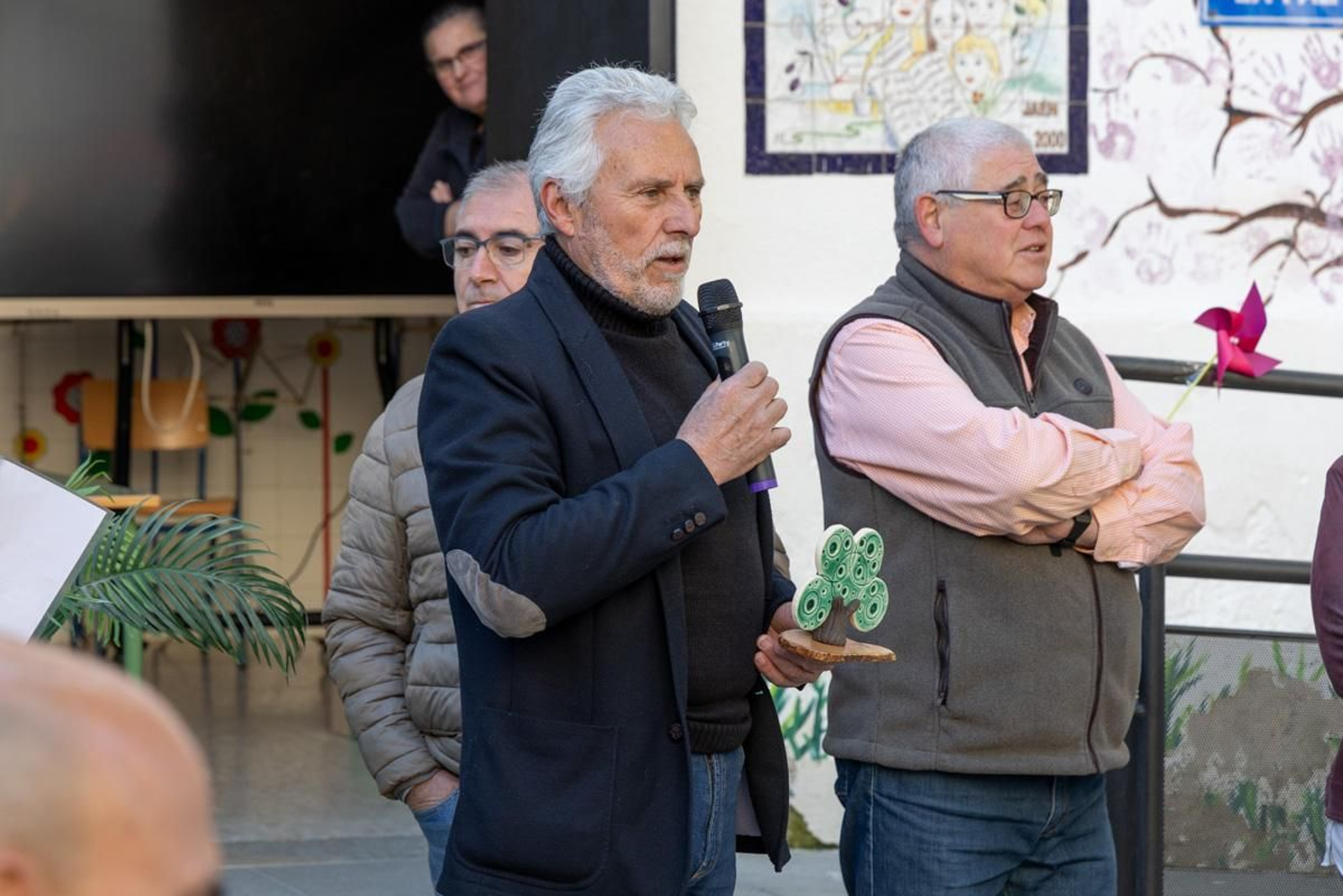Concesión de la Bandera Verde otorgada por la Red Andaluza de Ecoescuelas al CEIP Jesús María de Jaén