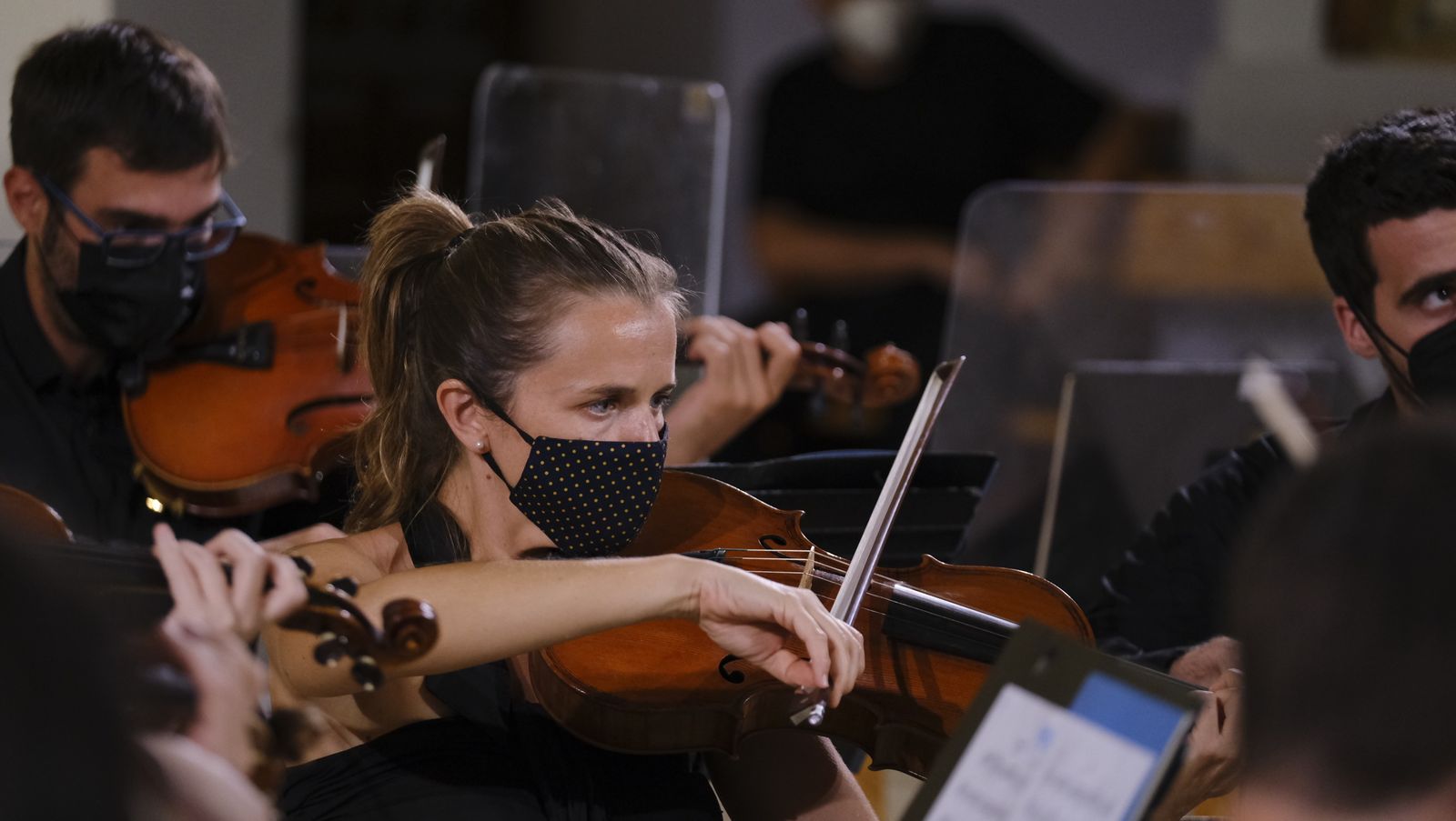 Fotogalería concierto Orquesta Ciudad de Almería y la Coral Aeonium Ensemble. Festival de Música Renacentista y Barroca de Vélez Blanco 2021.