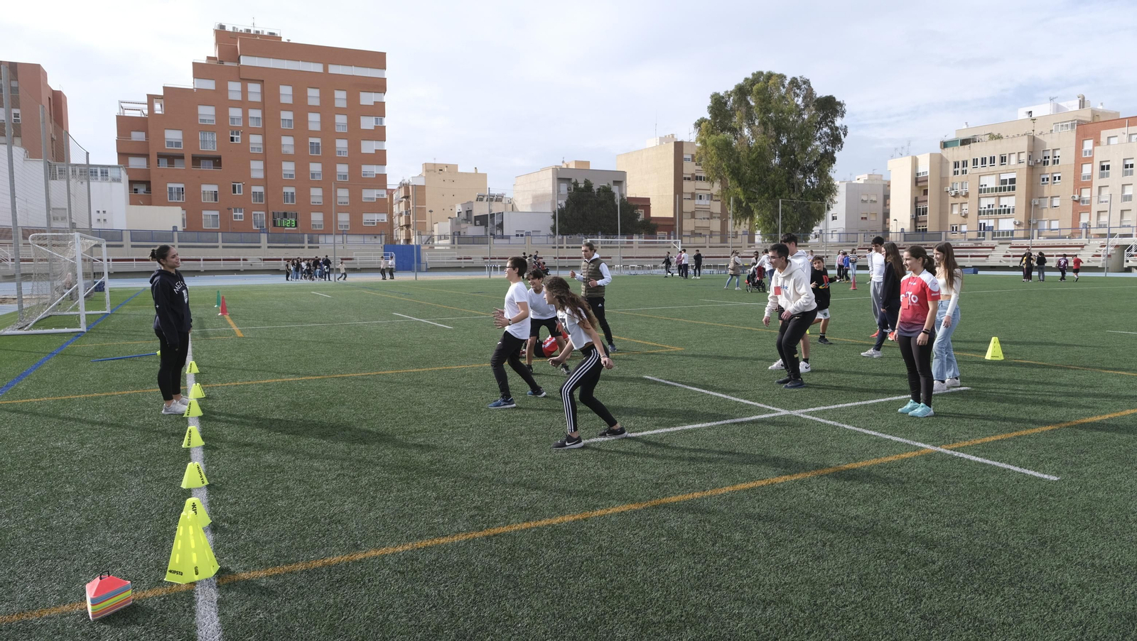 Imágenes de las paralimpiadas en Estadio Emilio Campra