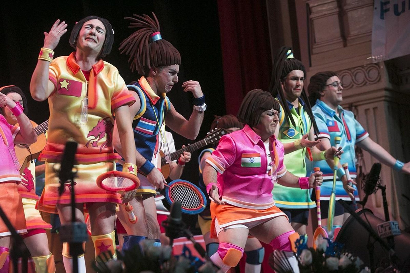 Imagen de la tercera semifinal del Carnaval Colombino