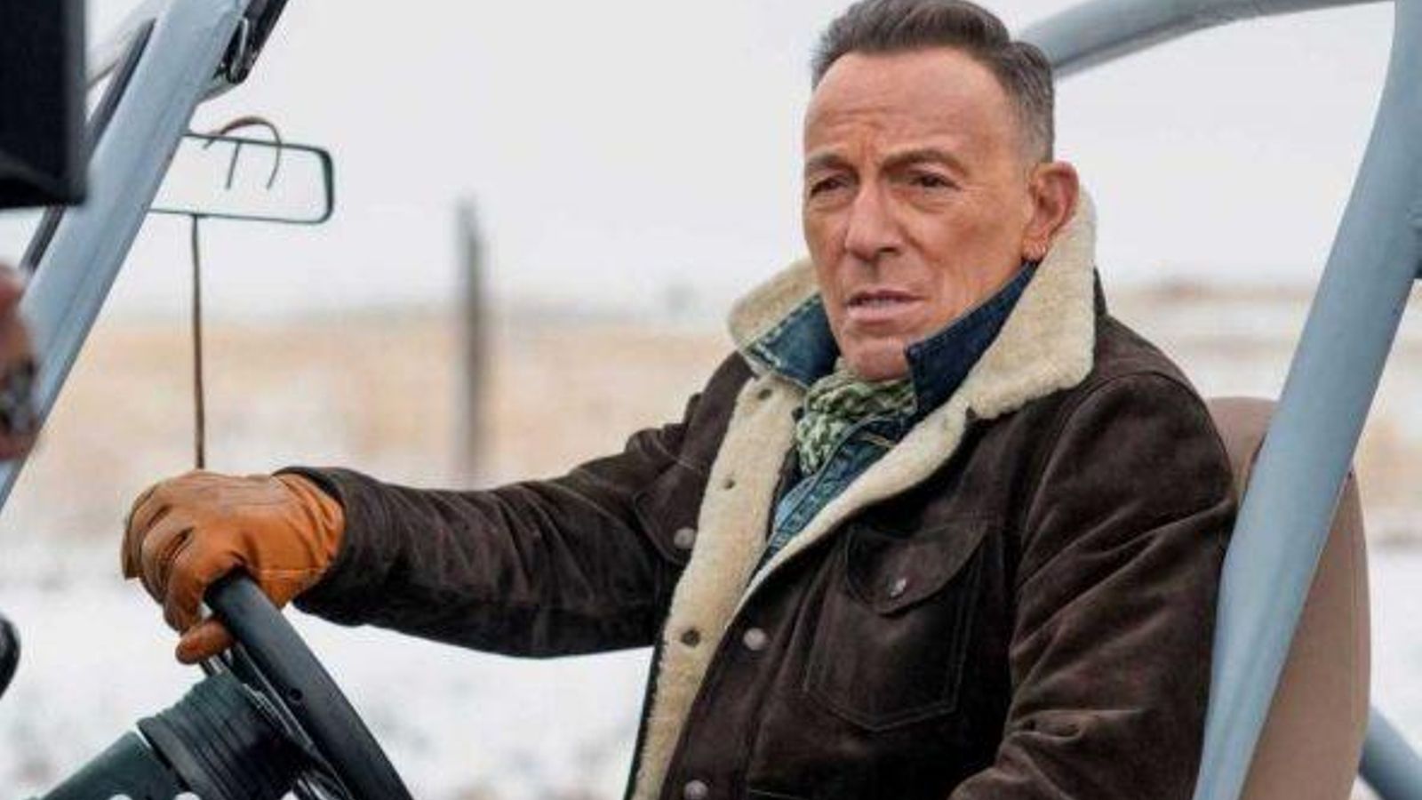 Bruce Springsteen, en un anuncio de Jeep que ha sido retirado tras su detención.