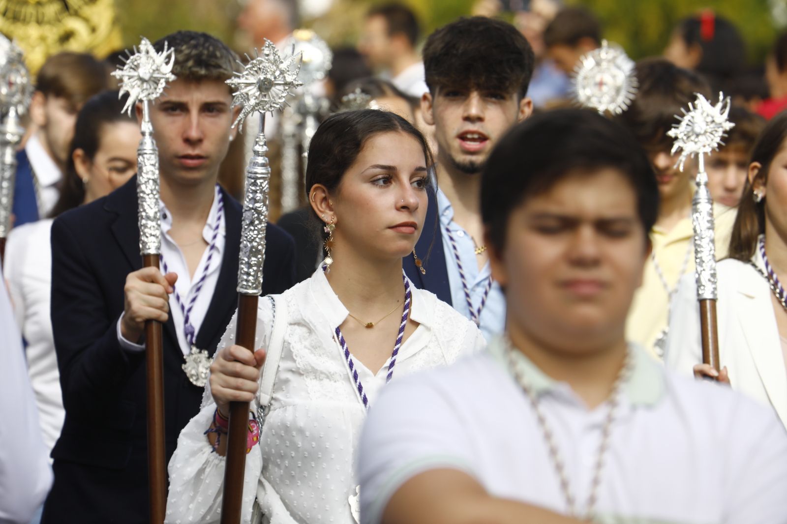 La procesión de la Divina Pastora de las Almas de Córdoba, en imágenes