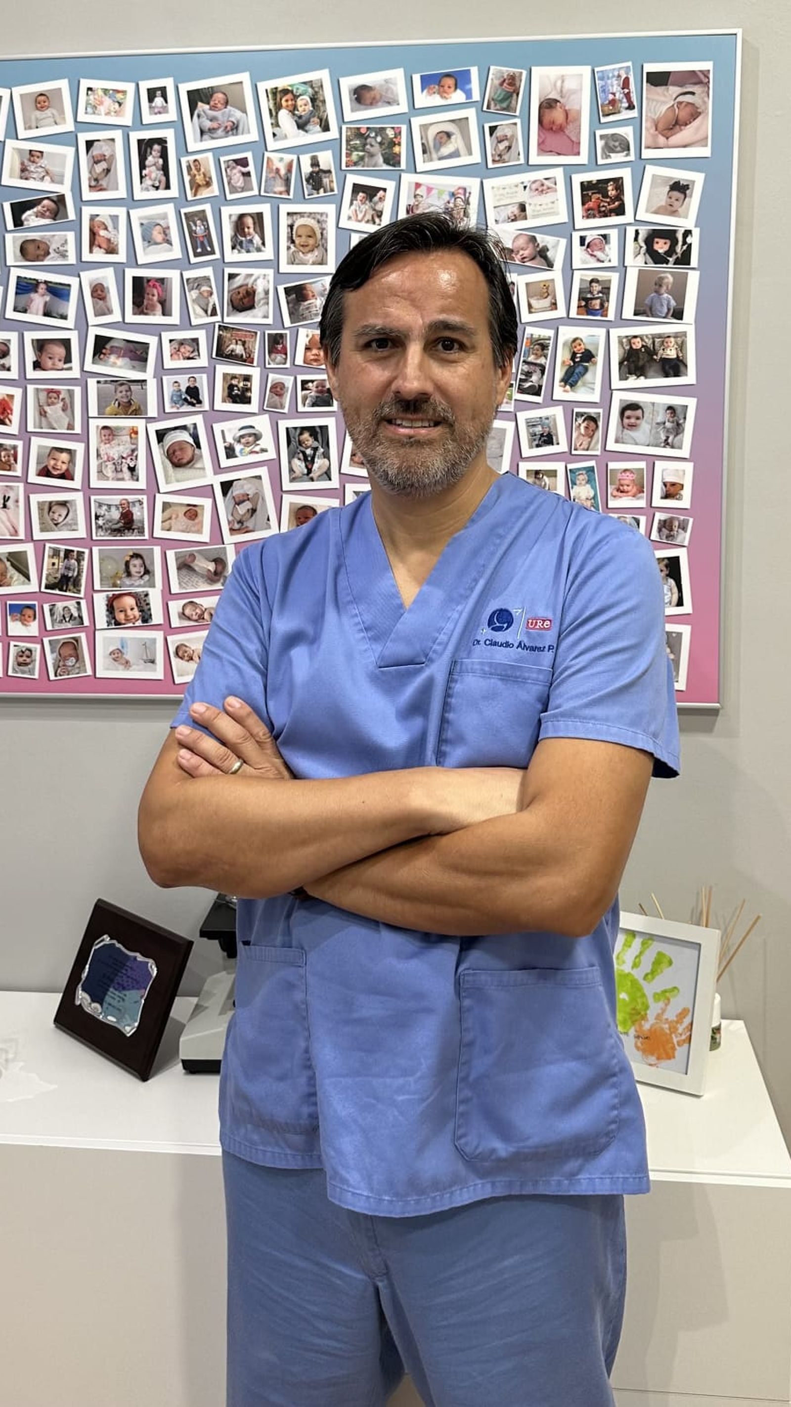 Claudio Álvarez,  ginecólogo y director médico de la Unidad de Reproducción del Centro Gutenberg.