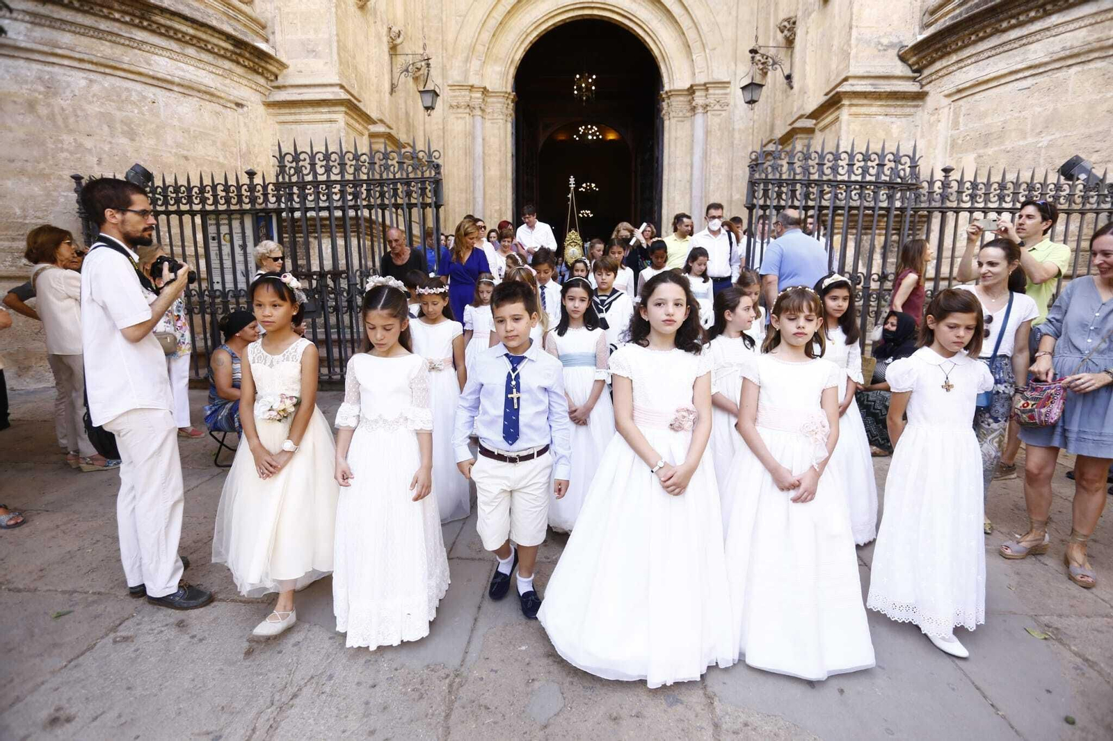 La procesión del Corpus Christi en Málaga, en fotos