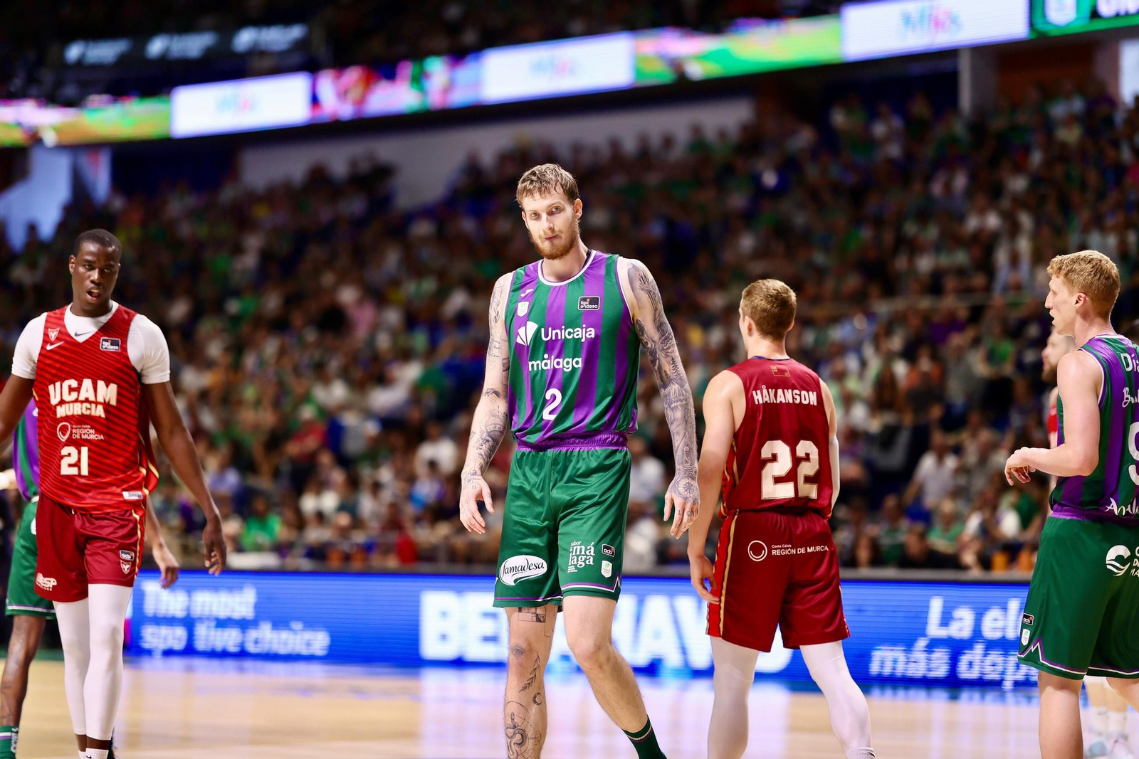 Las fotos del Unicaja-UCAM Murcia