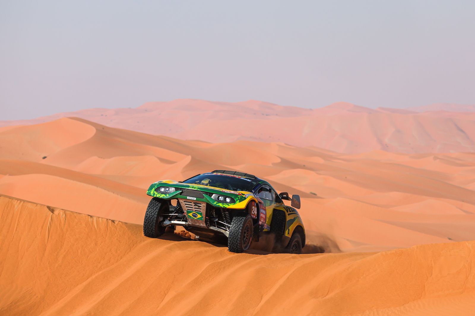 Las mejores fotos del Dakar por las dunas
