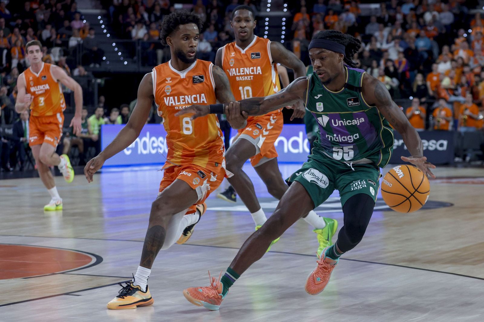 El Valencia Basket-Unicaja, en fotos