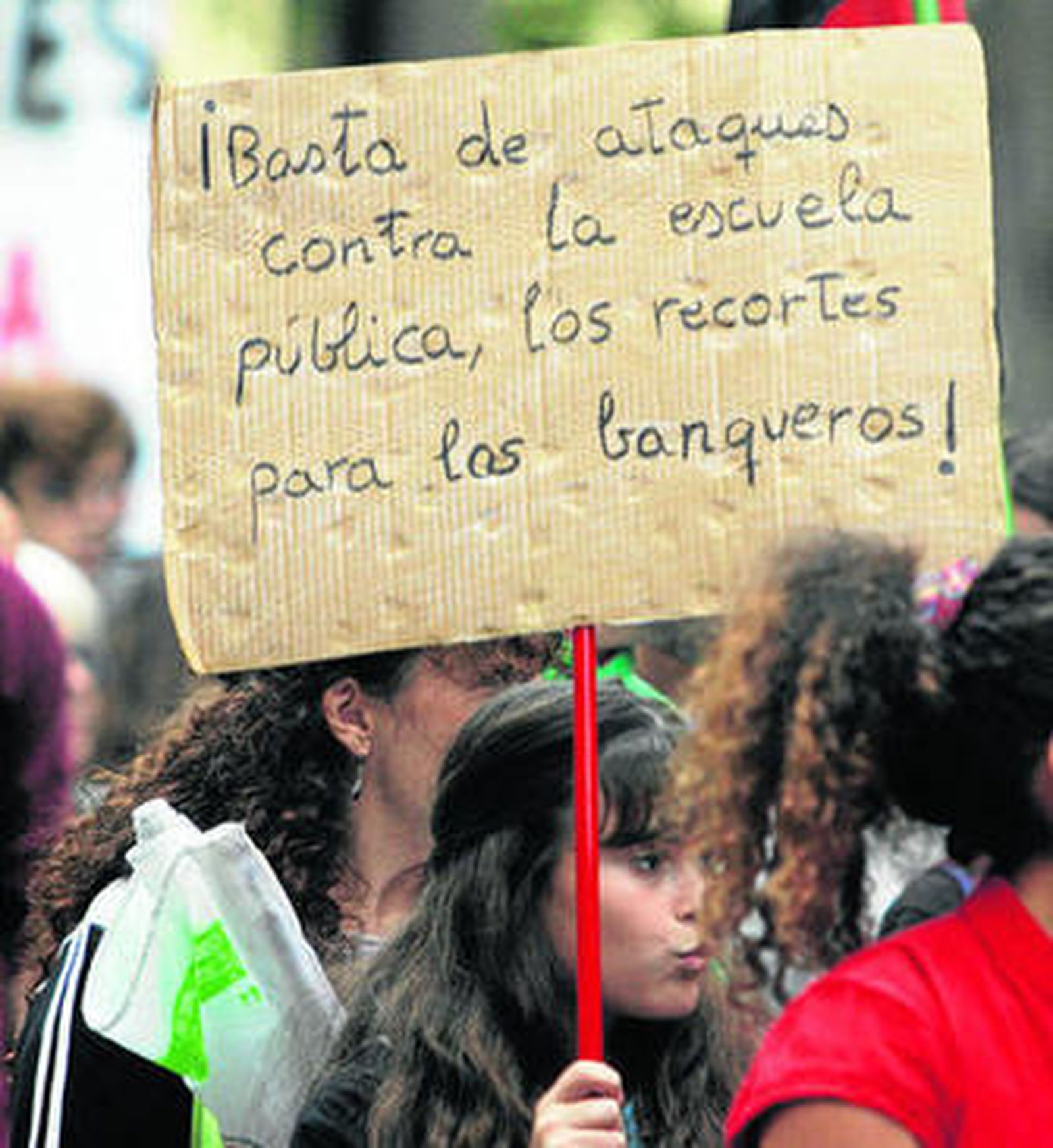 Los convocantes de la huelga explicaron ayer los motivos del paro.