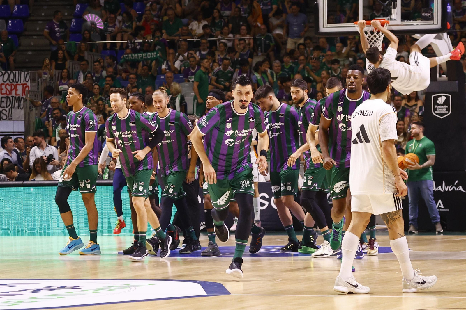 Búscate en el Carpena en el Unicaja-Real Madrid de las semifinales de la ACB