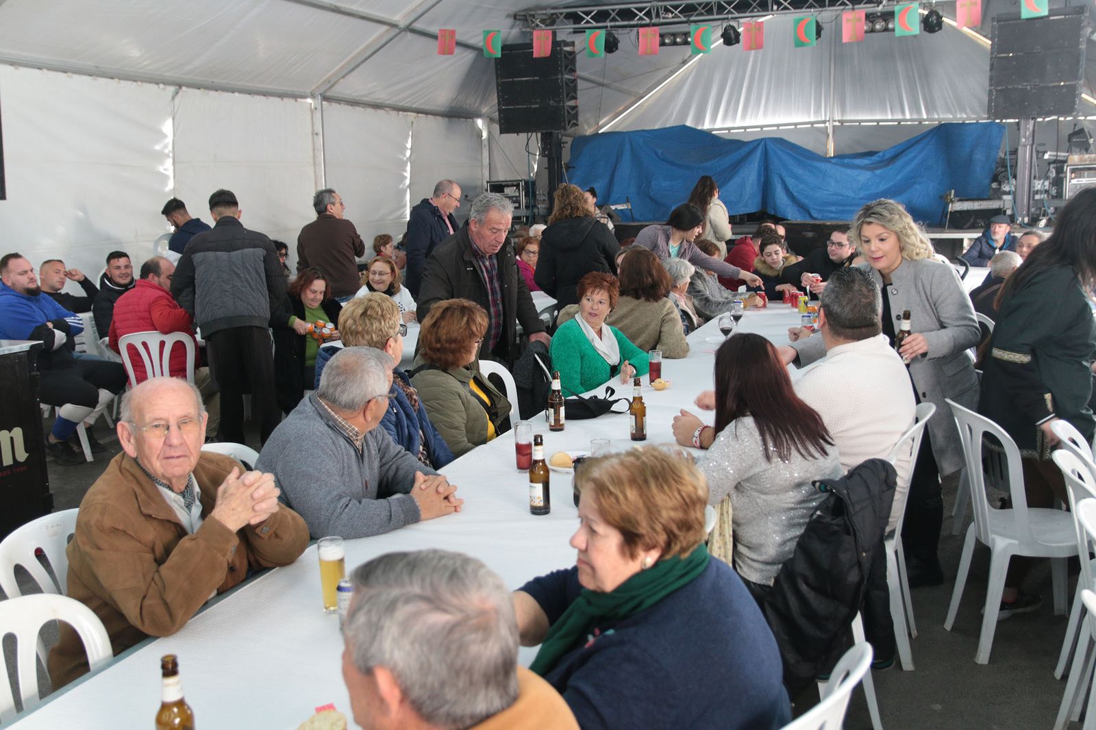 Los Moros y Cristianos de Gérgal se enfrentan en las fiestas de San Sebastián