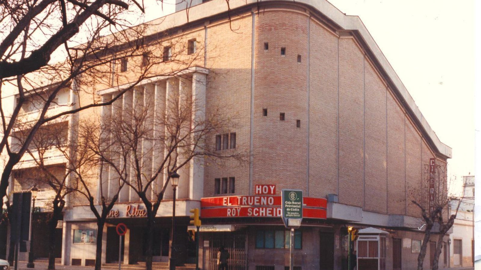 Una imagen del Cine Riba.