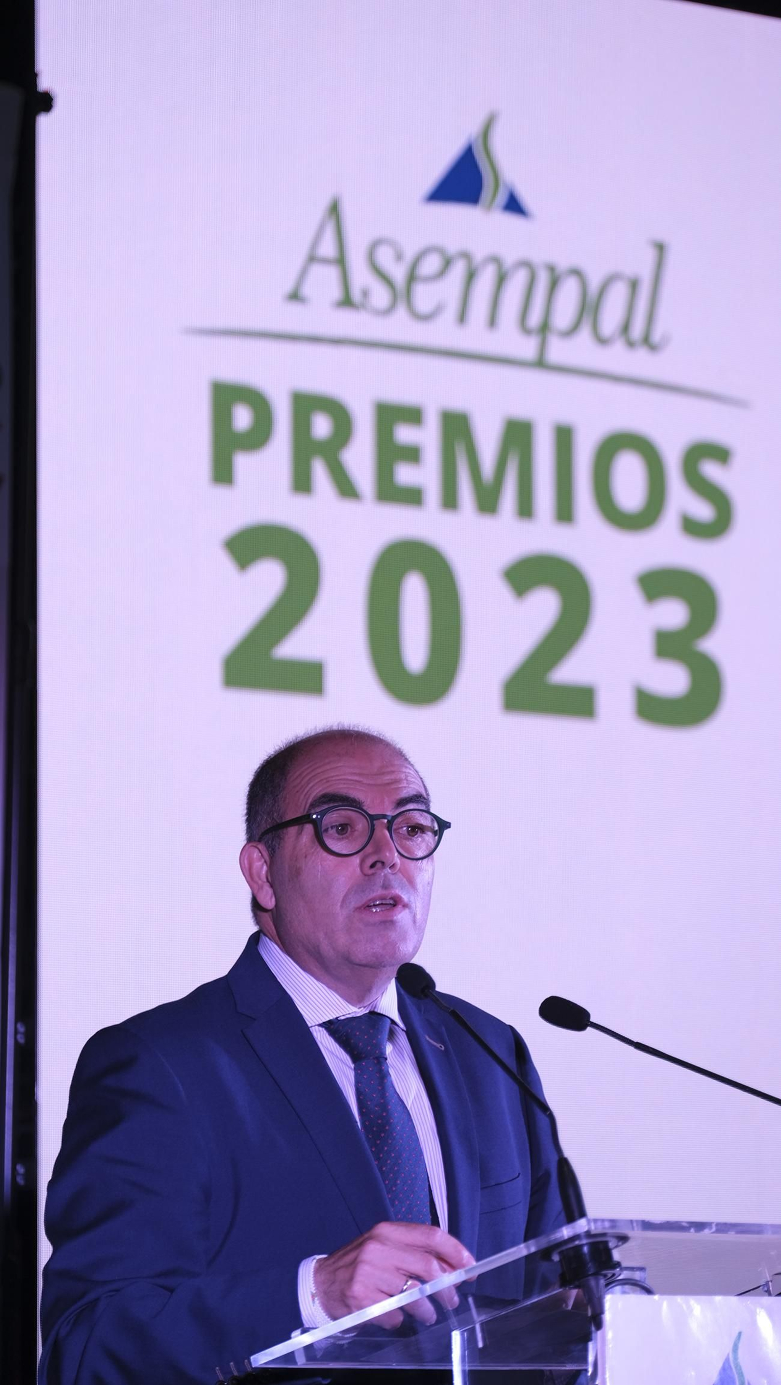 Imágenes de la gala de entrega de los Premios Asempal 2023, en el Hotel Playadulce