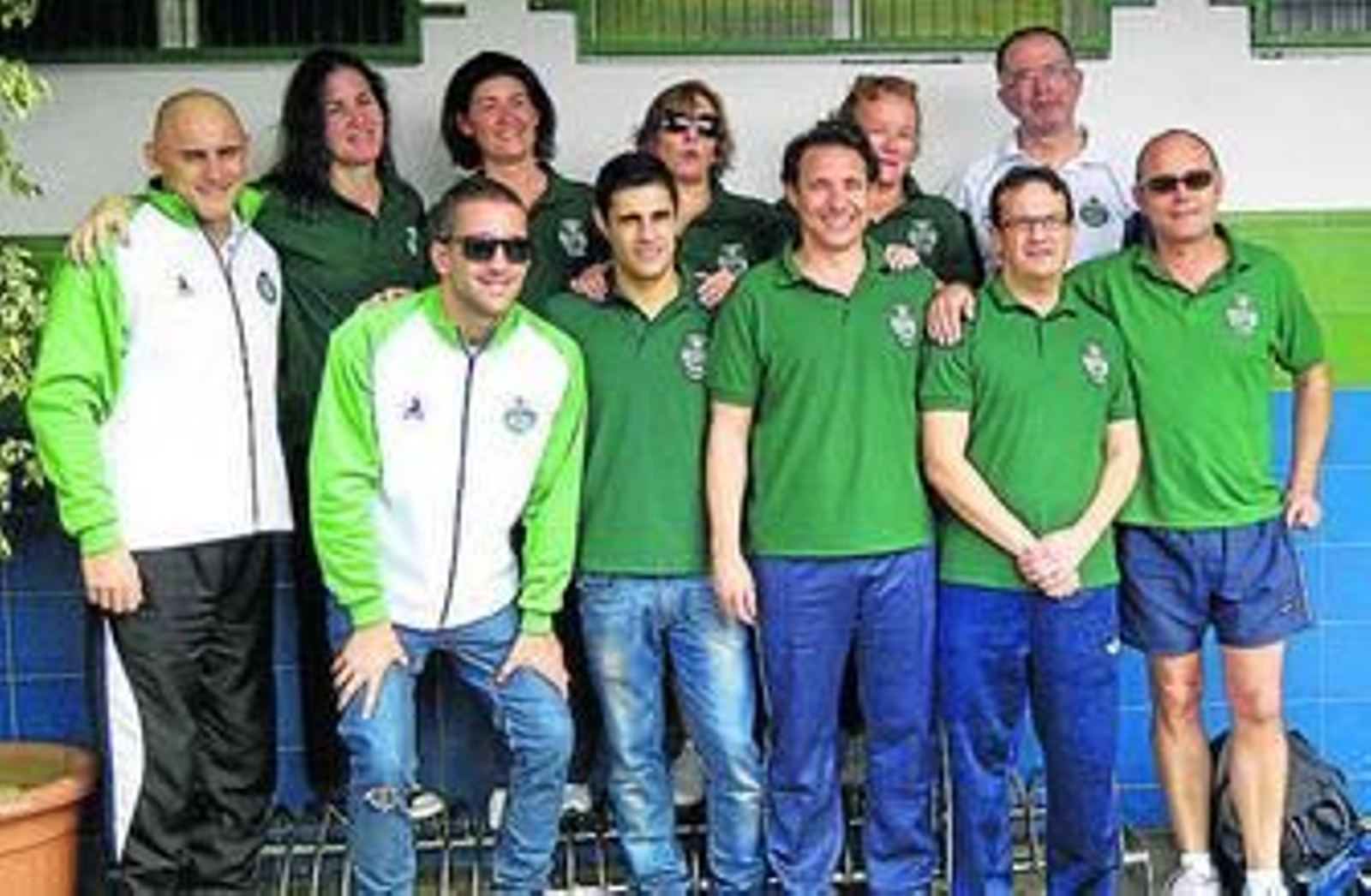 Los componentes de la sección máster del CN San Fernando.