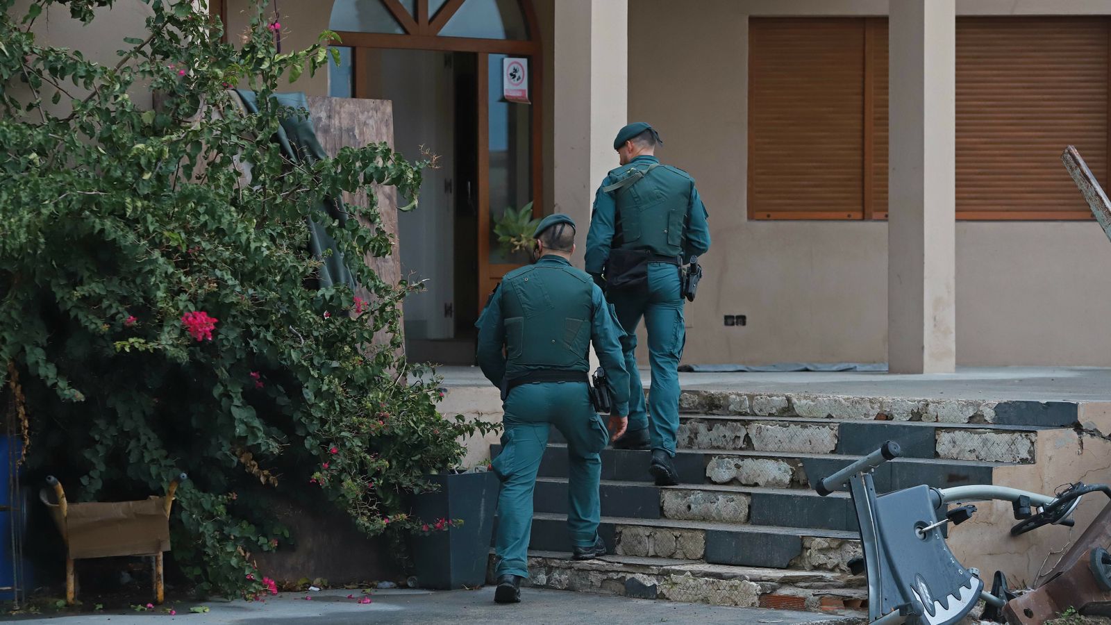 Registros de la Guardia Civil en Palmones